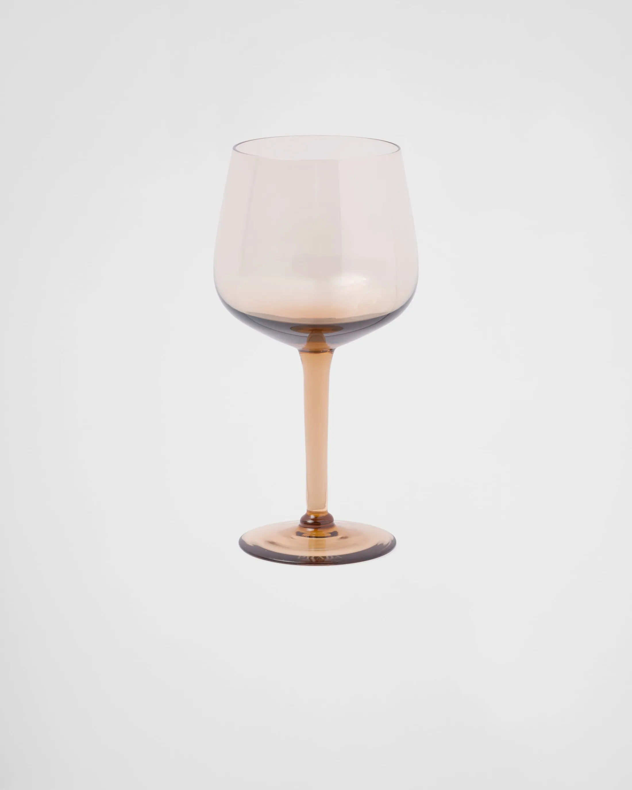 Prada Set of two crystal white wine glasses - New York Onix Sale
