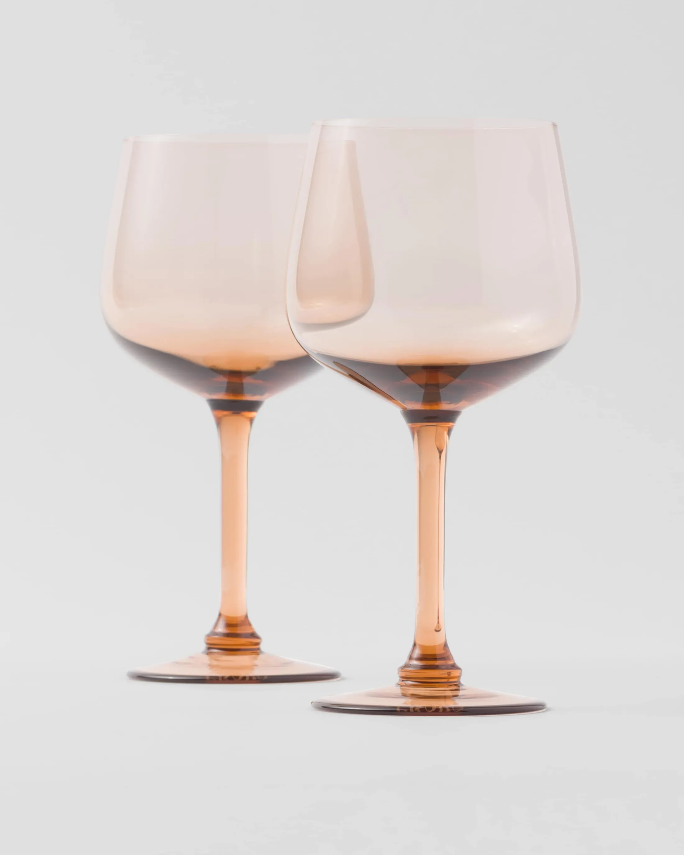 Prada Set of two crystal white wine glasses - New York Onix Sale