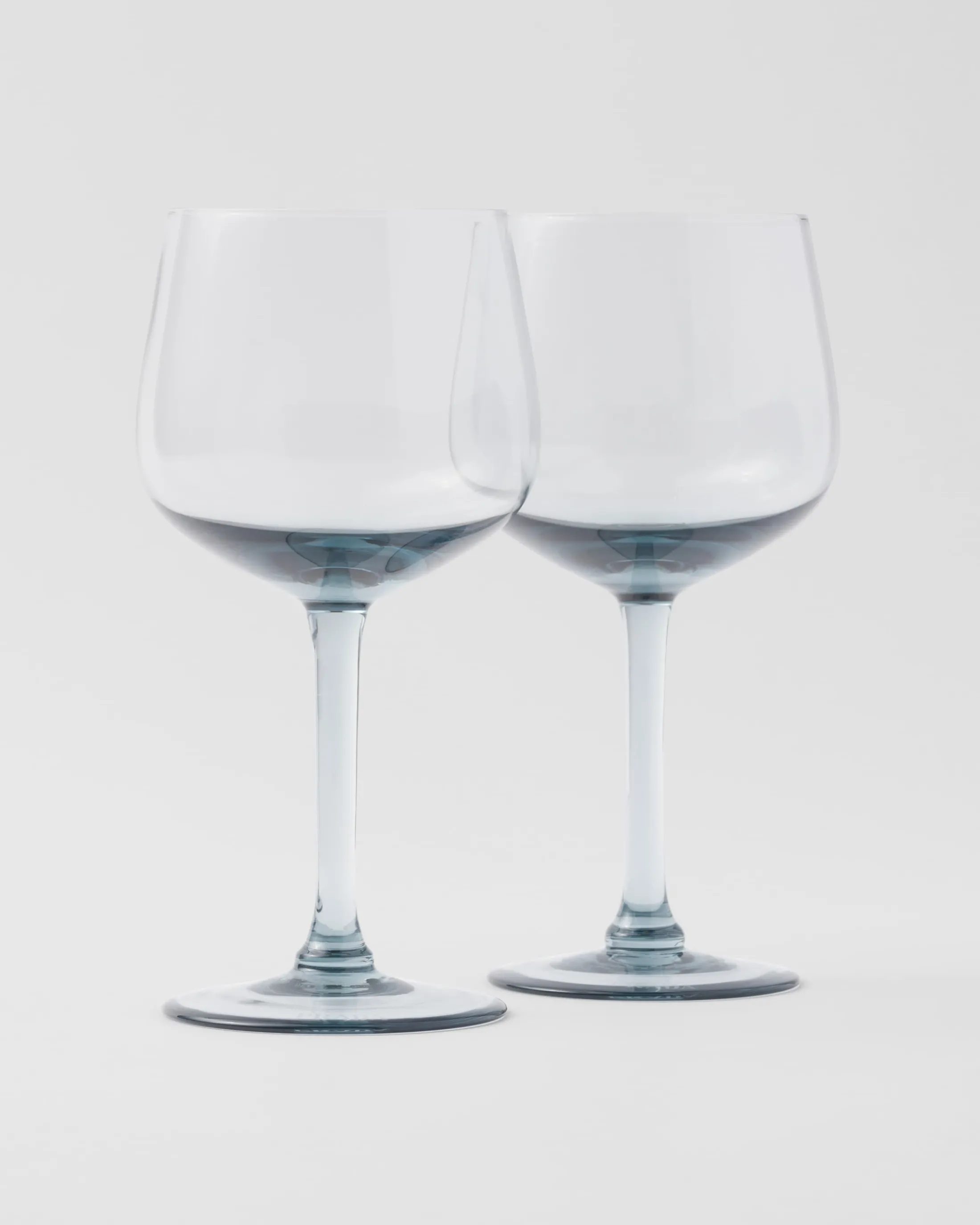 Prada Set of two crystal white wine glasses - New York Seablue Flash Sale