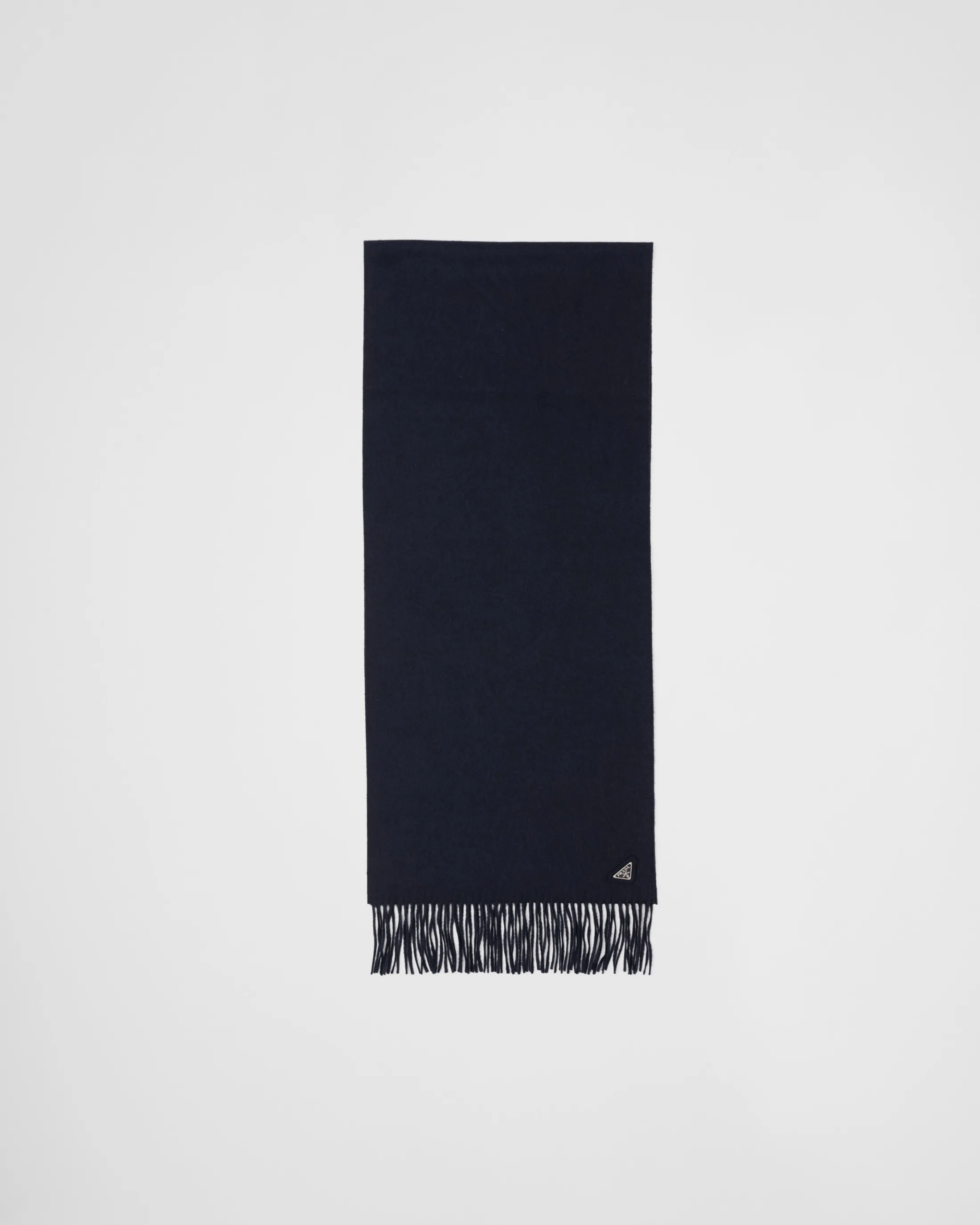 Prada Silk and cashmere scarf Navy Online