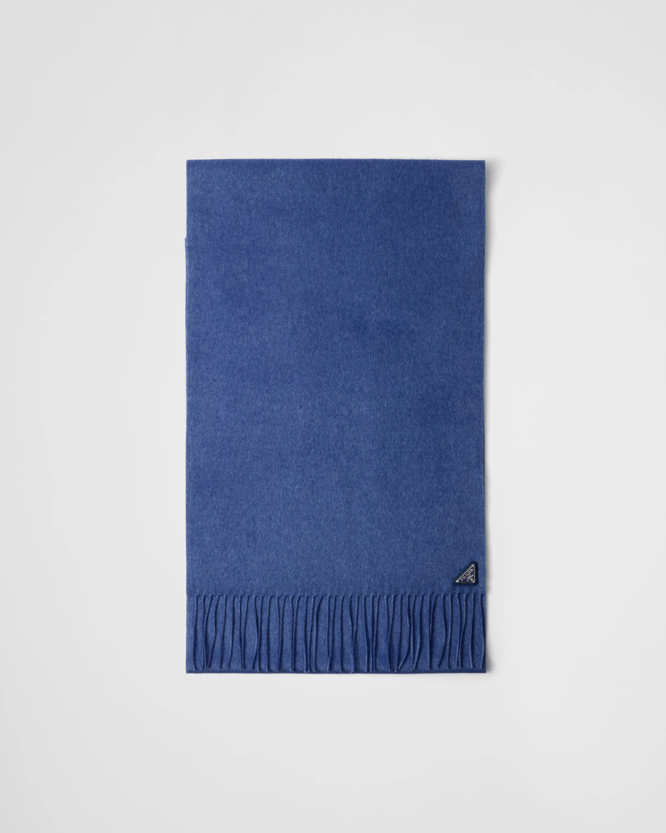 Prada Silk and cashmere scarf Inkblue Cheap