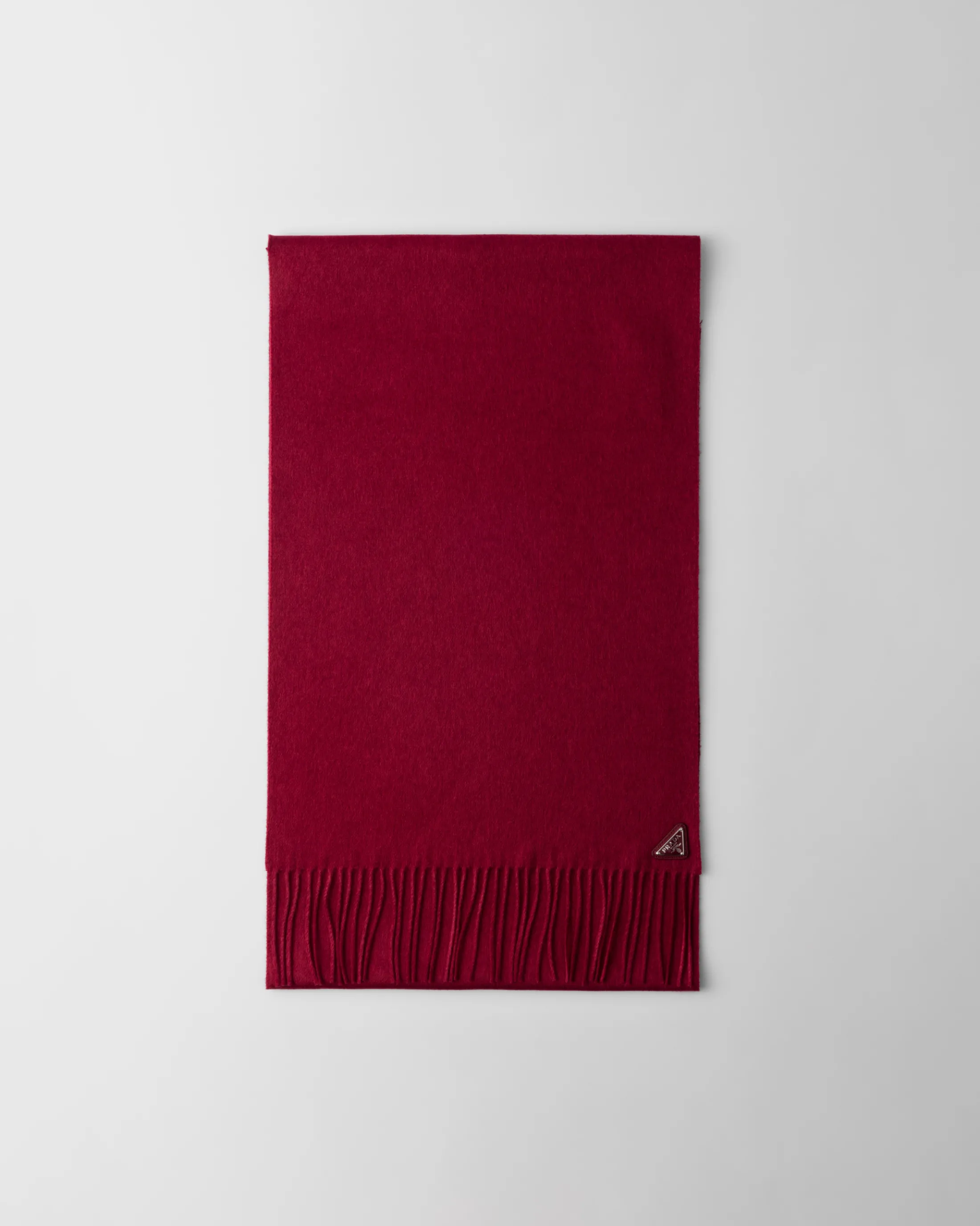 Prada Silk and cashmere scarf Cerise Best