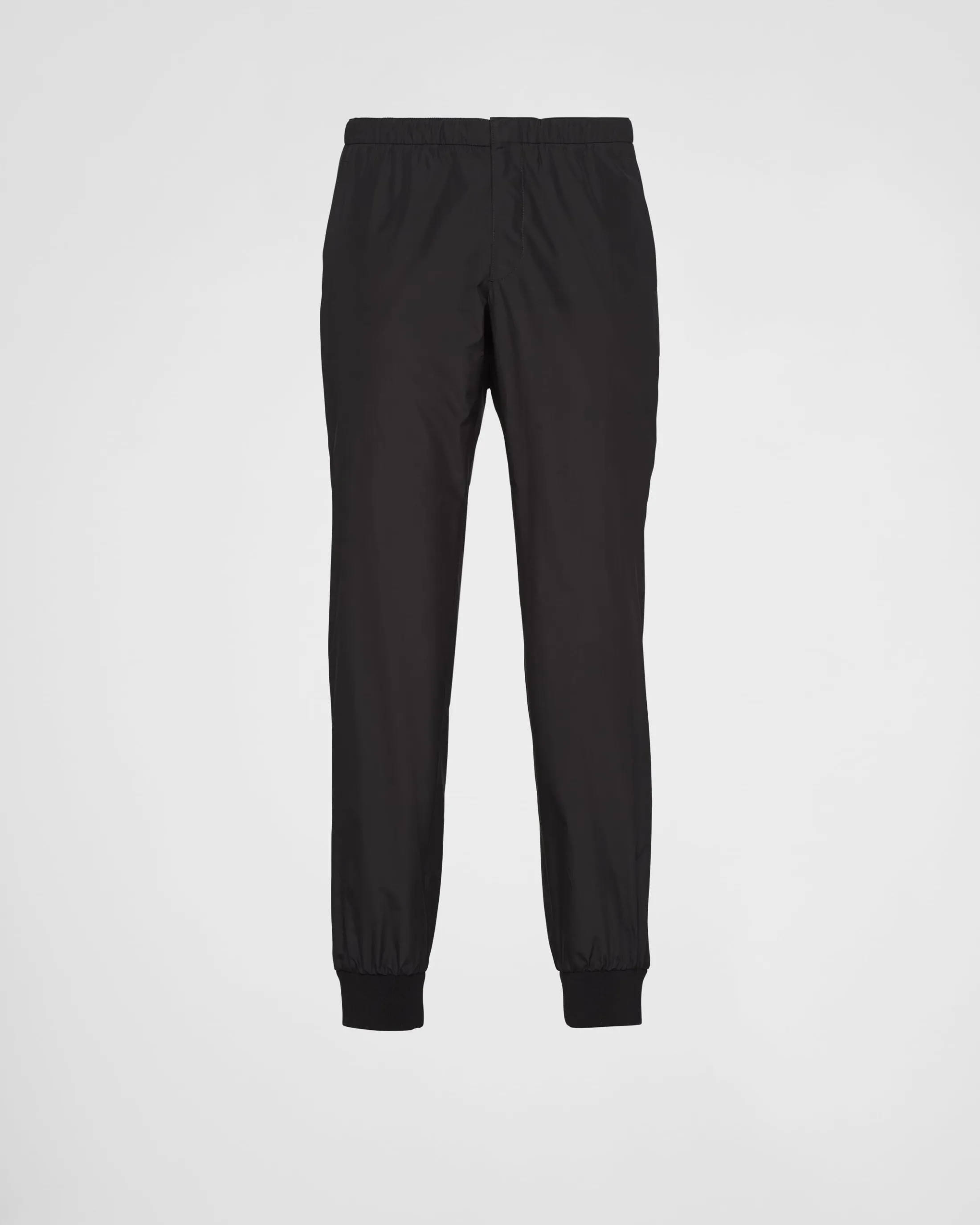 Prada Silk blend joggers Black Sale