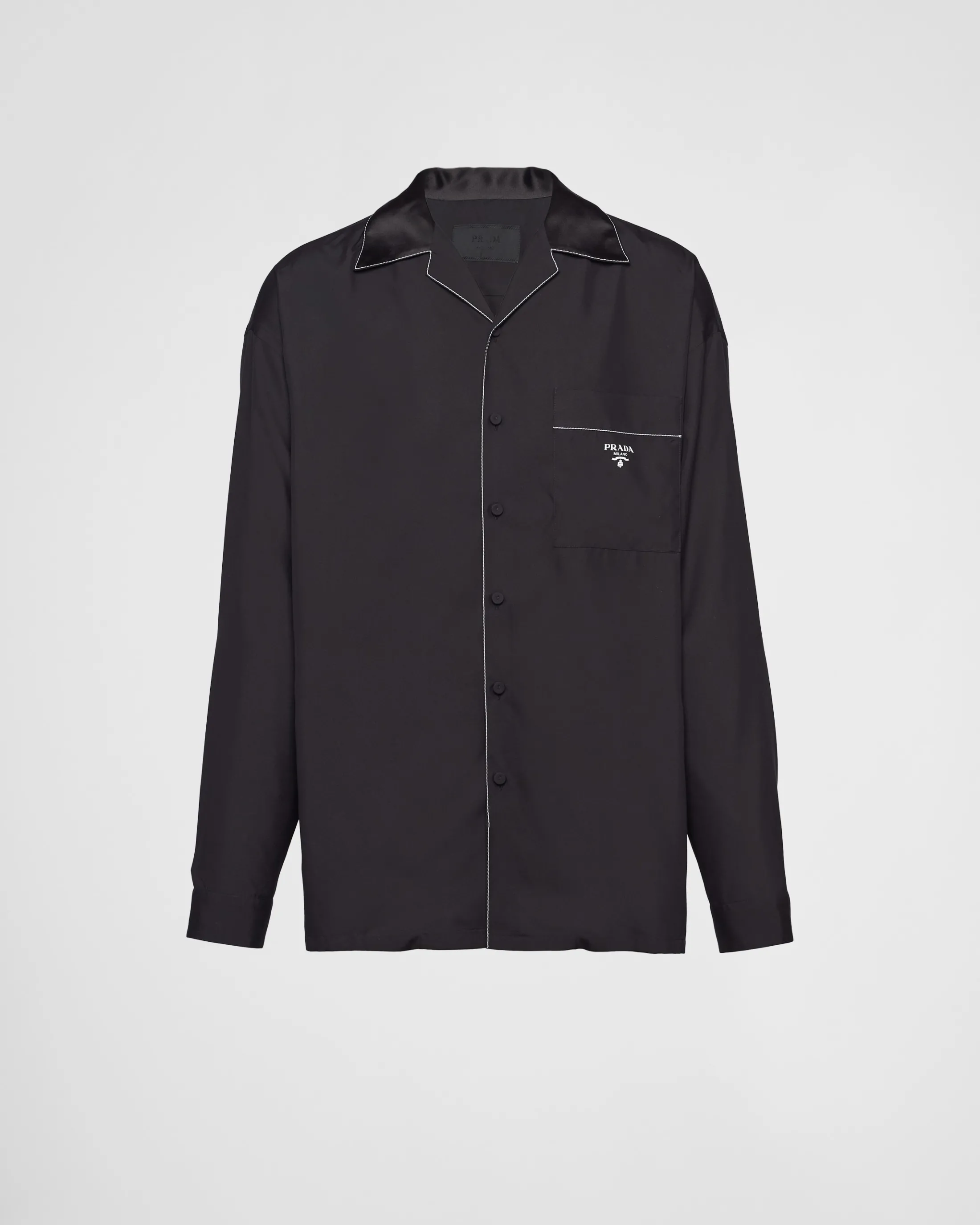 Prada Silk shirt Black Sale