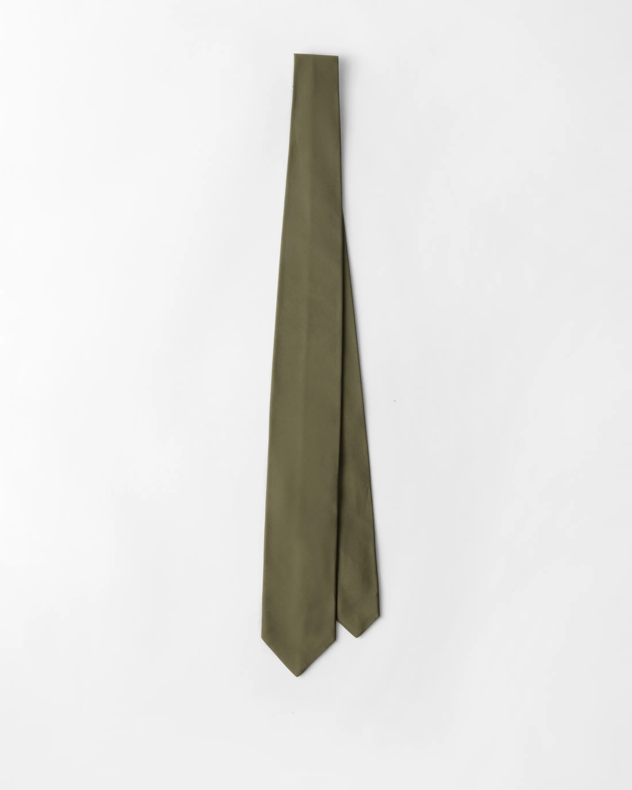 Prada Silk tie Militarygreen Fashion