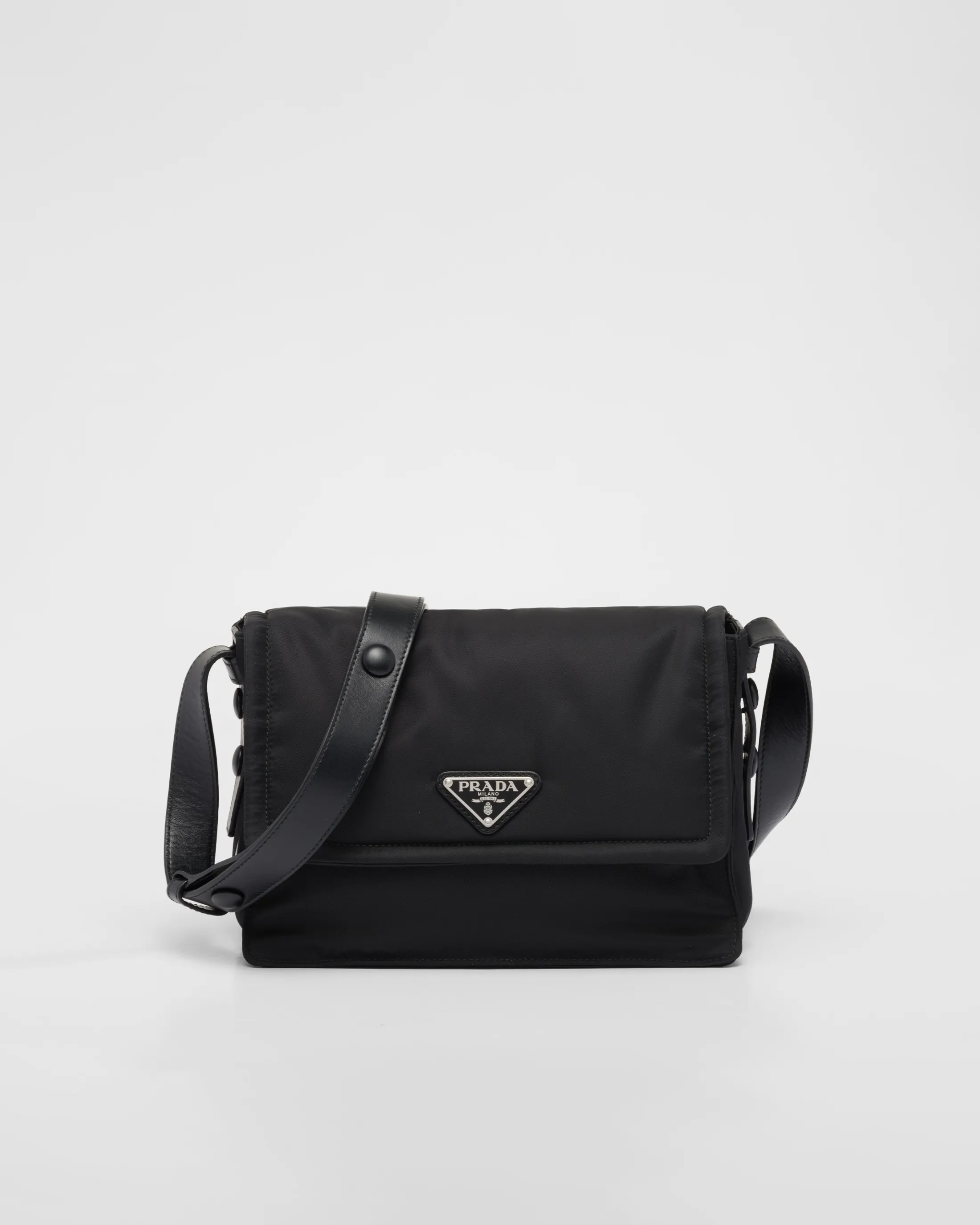 Prada Small padded Re-Nylon shoulder bag Black Hot