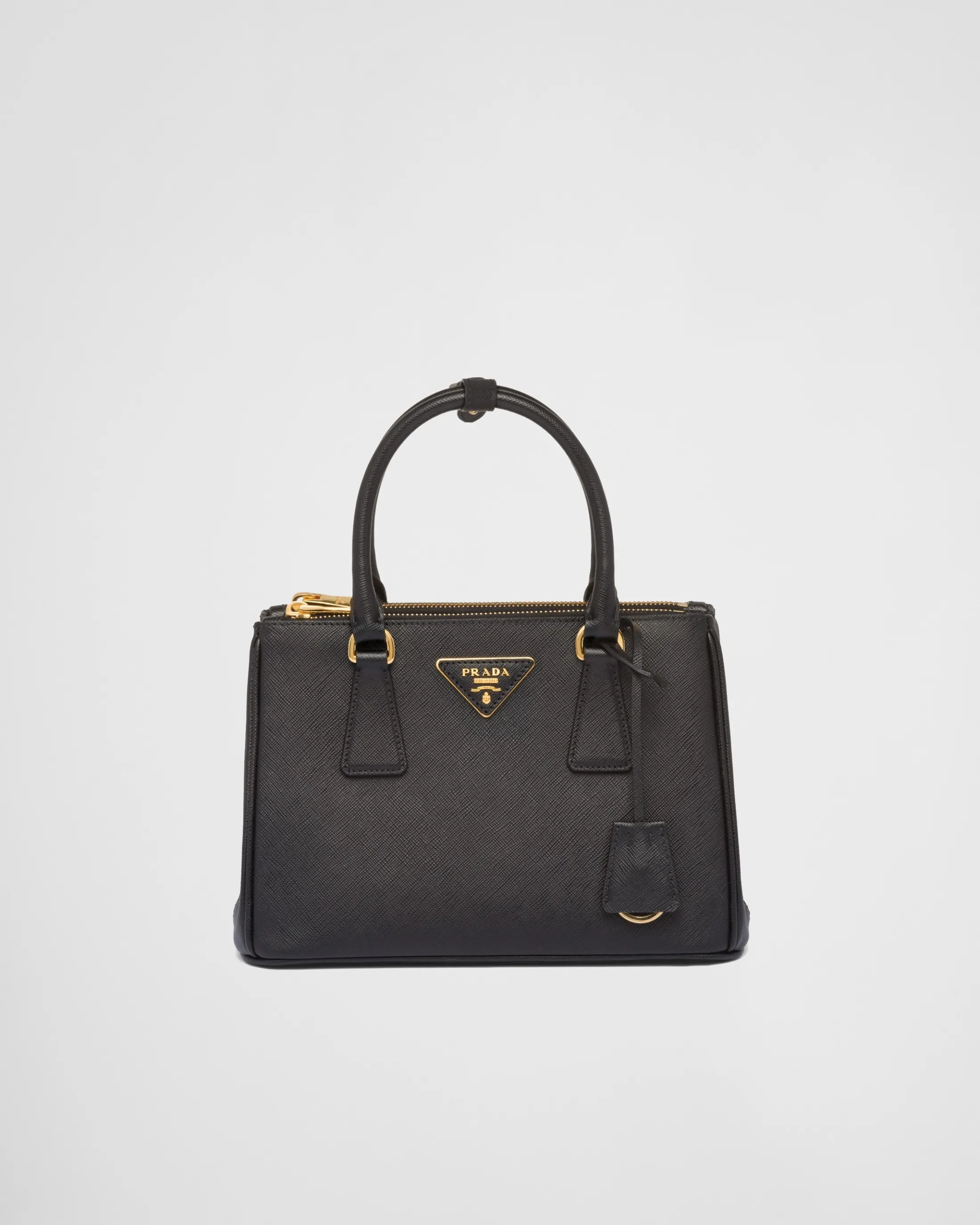 Prada Small Galleria Saffiano leather bag Black Outlet