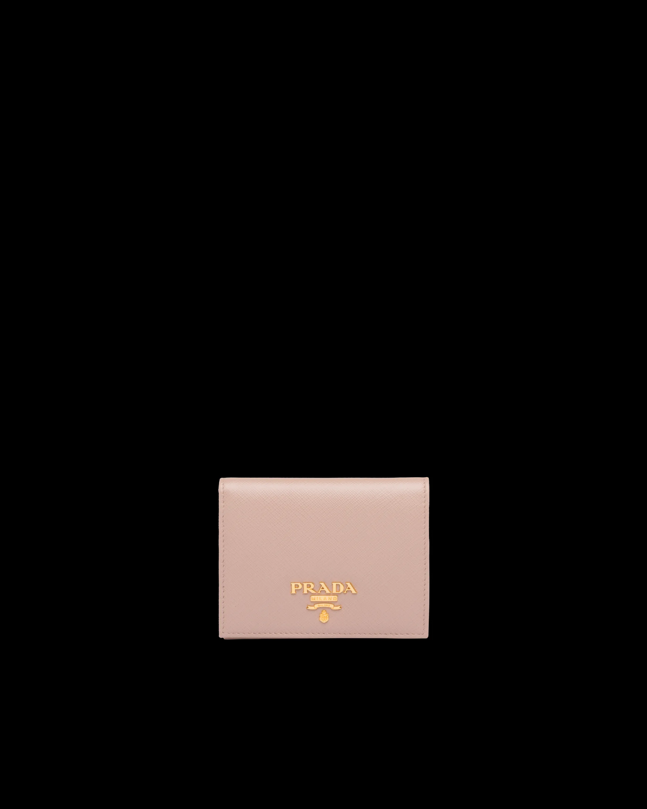 Prada Small Saffiano Leather Wallet Powderpink Online