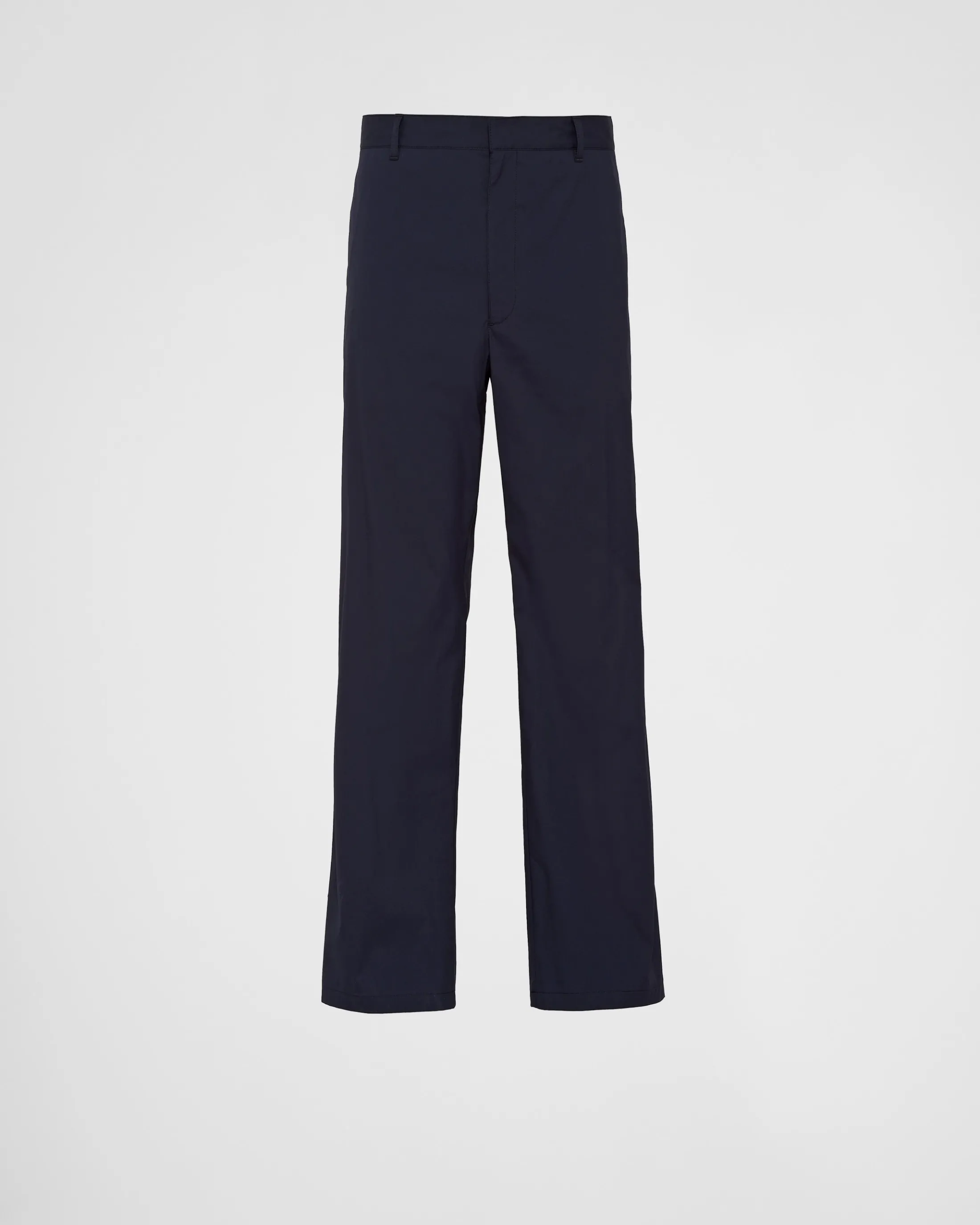 Prada Stretch poplin pants Blue Online