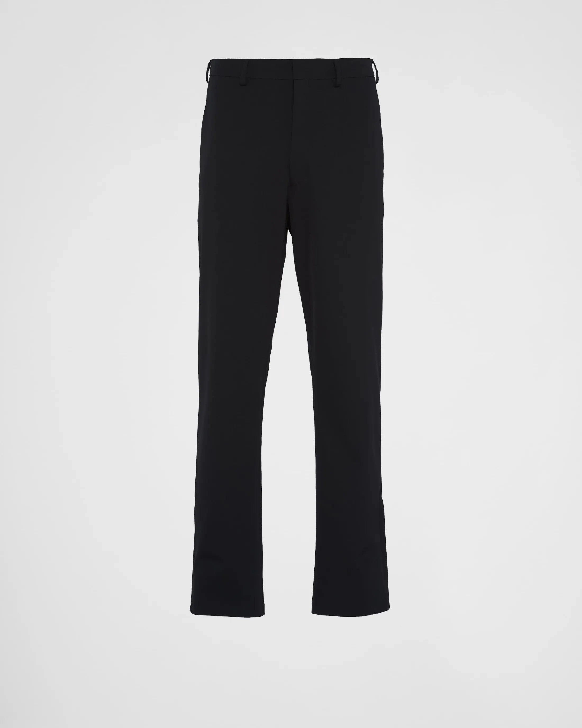 Prada Stretch technical fabric pants Black Best