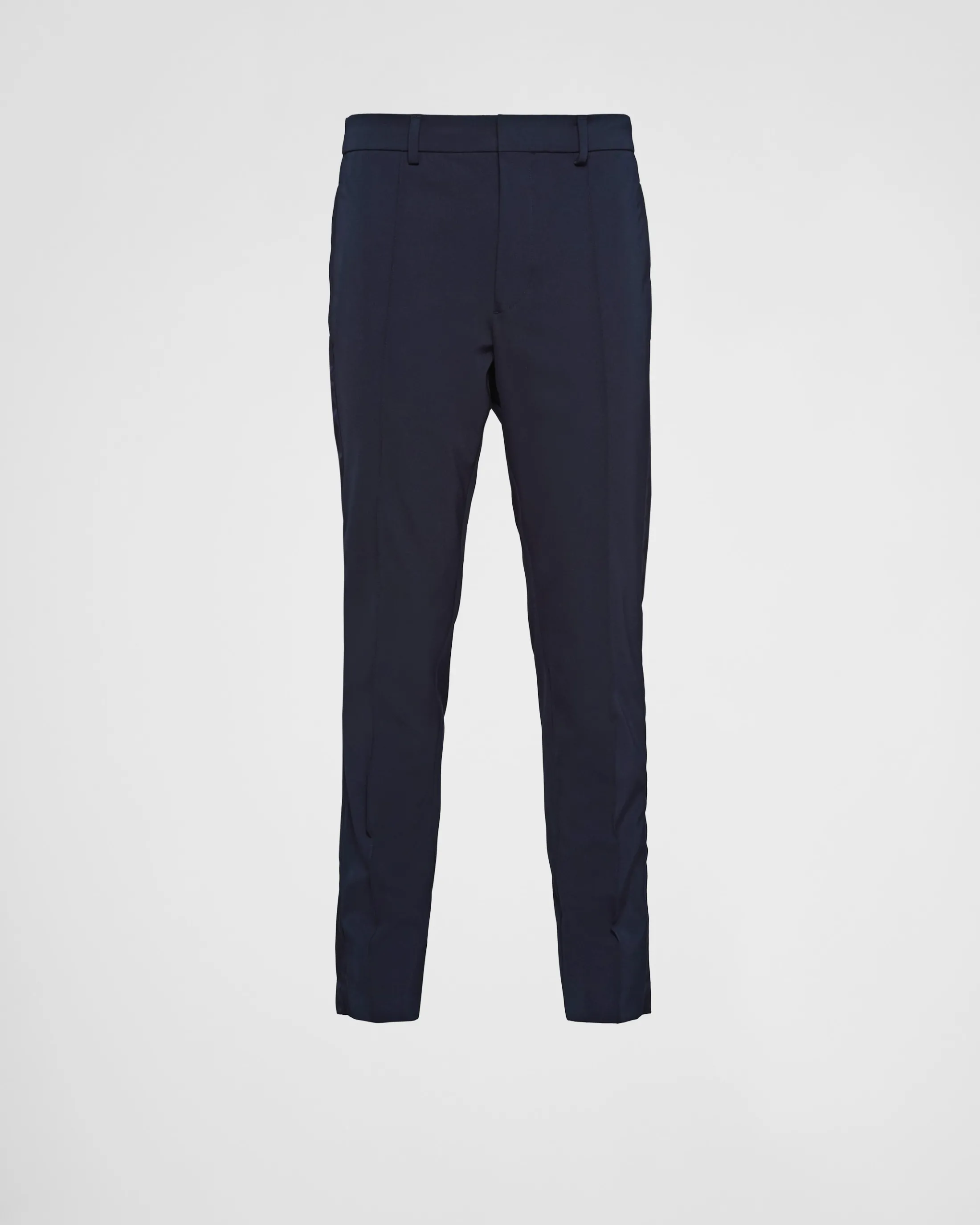 Prada Stretch technical fabric pants Navy Best