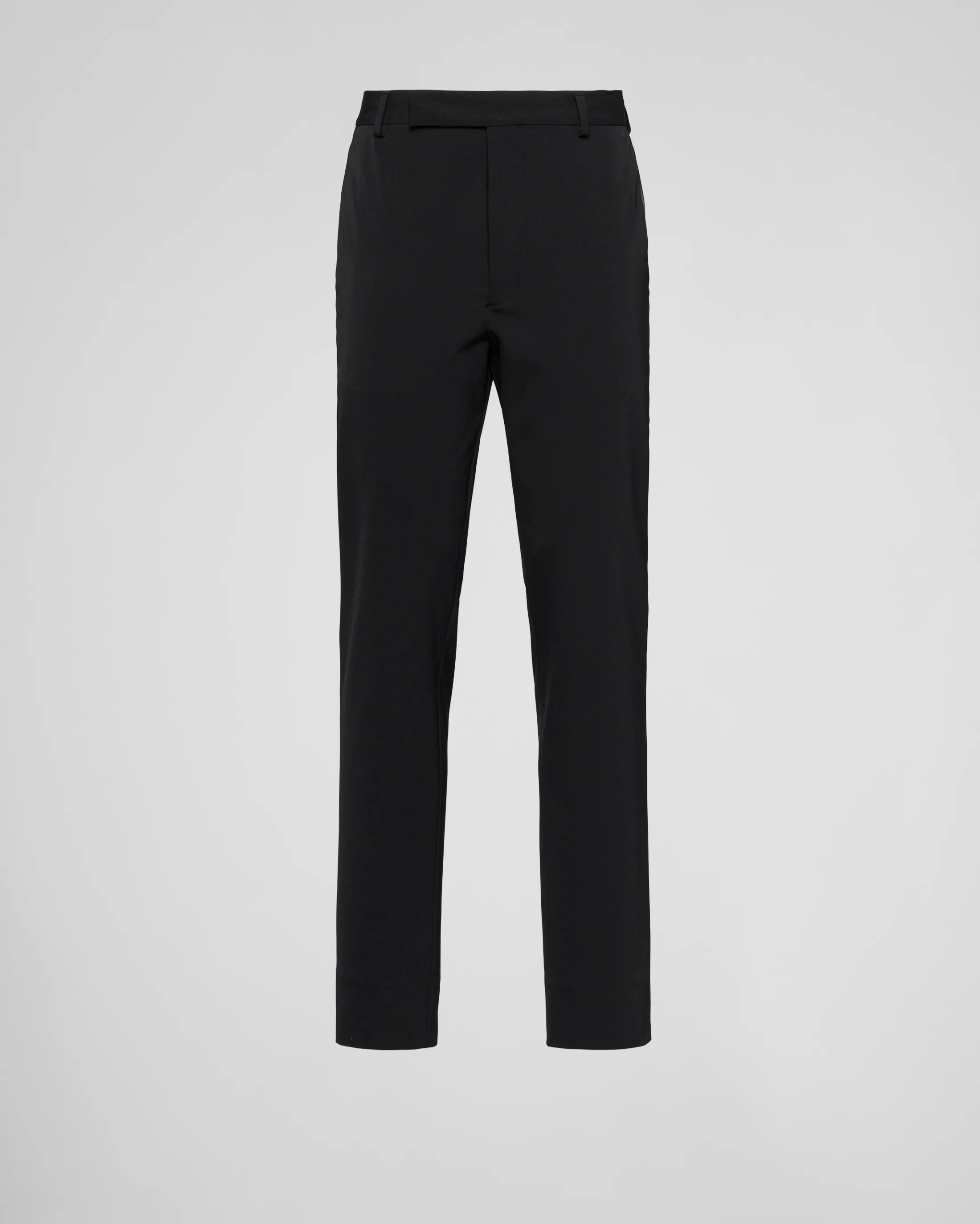 Prada Stretch technical fabric pants Black Clearance