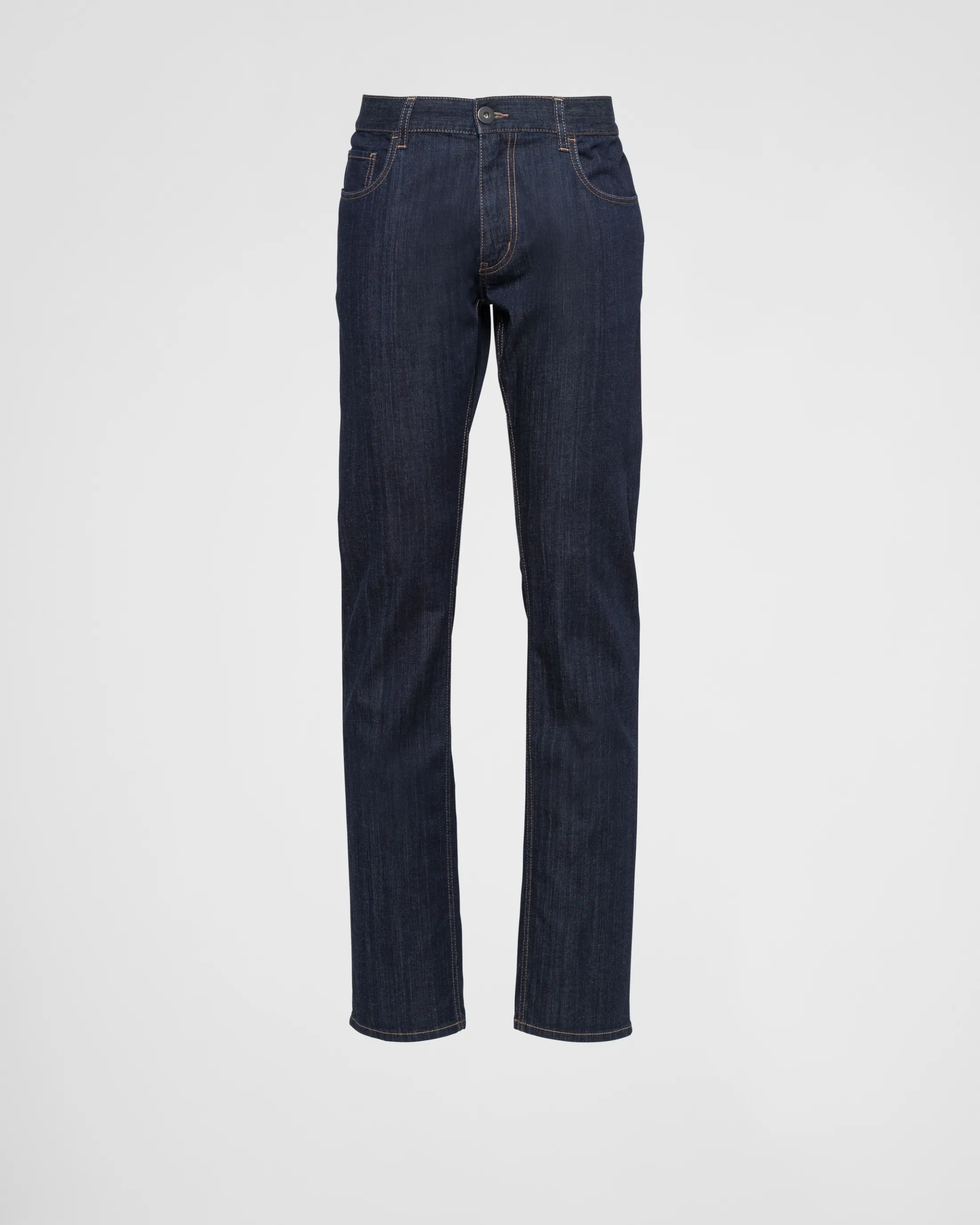 Prada Stretch-denim jeans Navy Hot