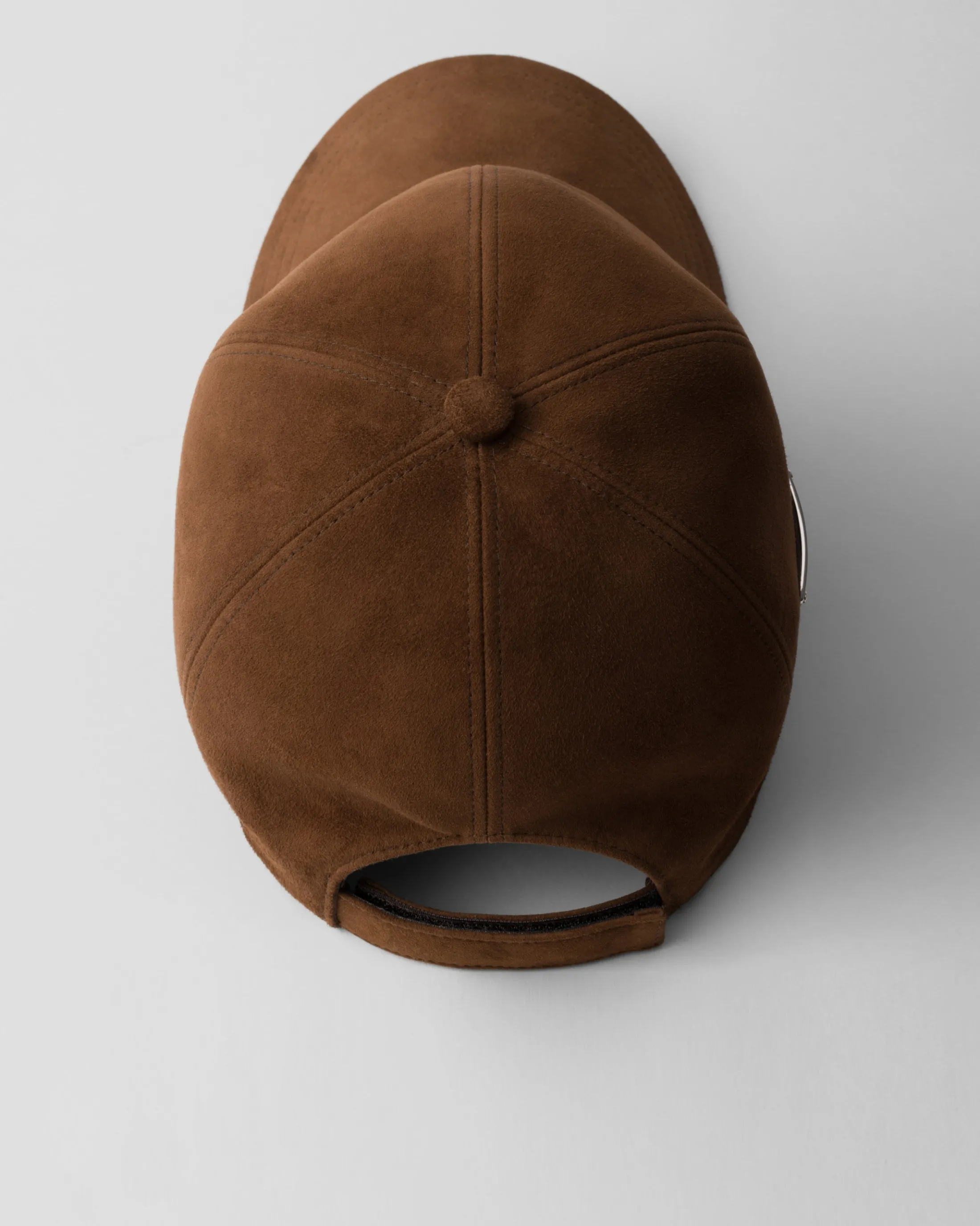 Prada Suede baseball cap Cocoabrown Best Sale