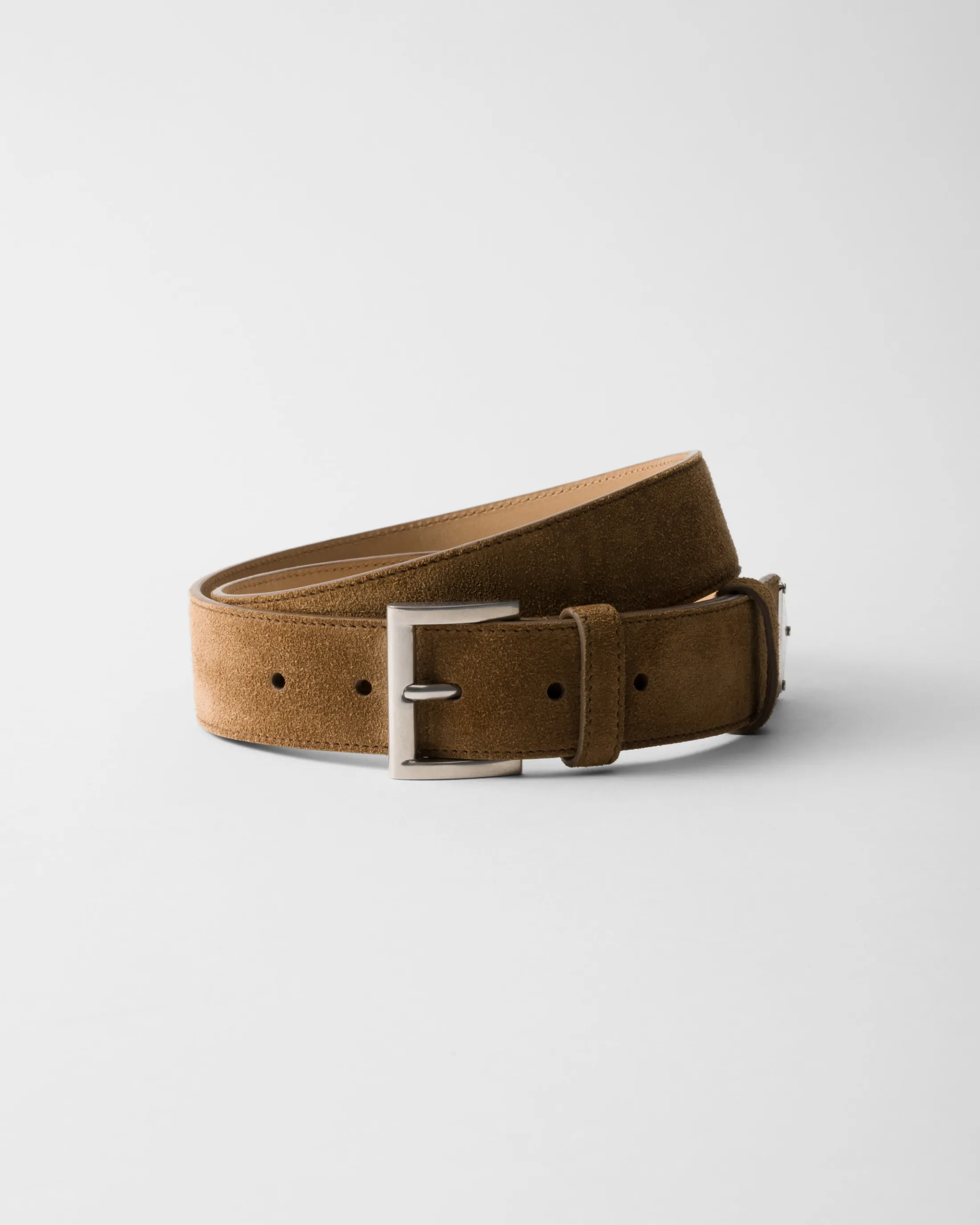 Prada Suede belt Lightbrown Best