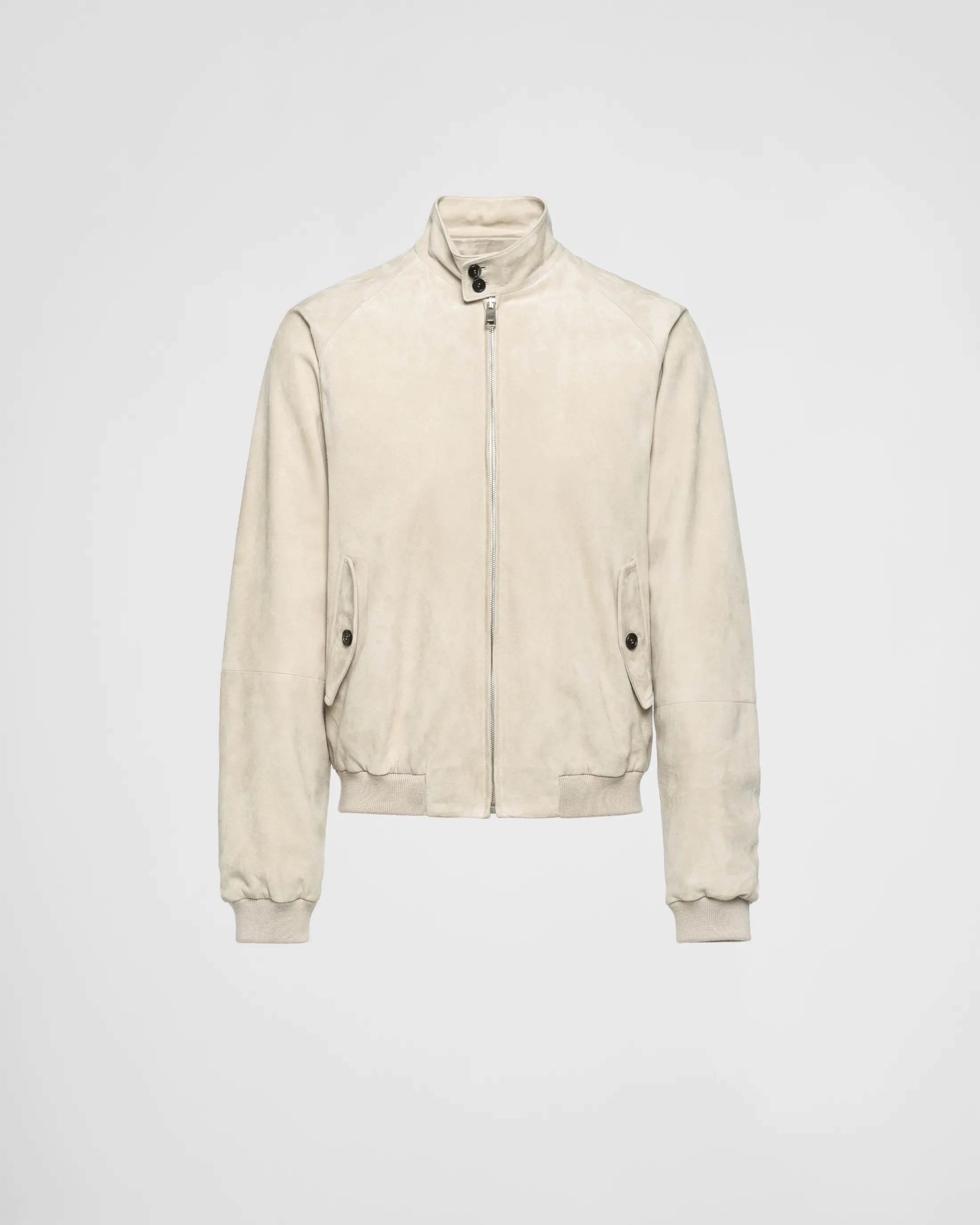 Prada Suede bomber jacket Ice Cheap