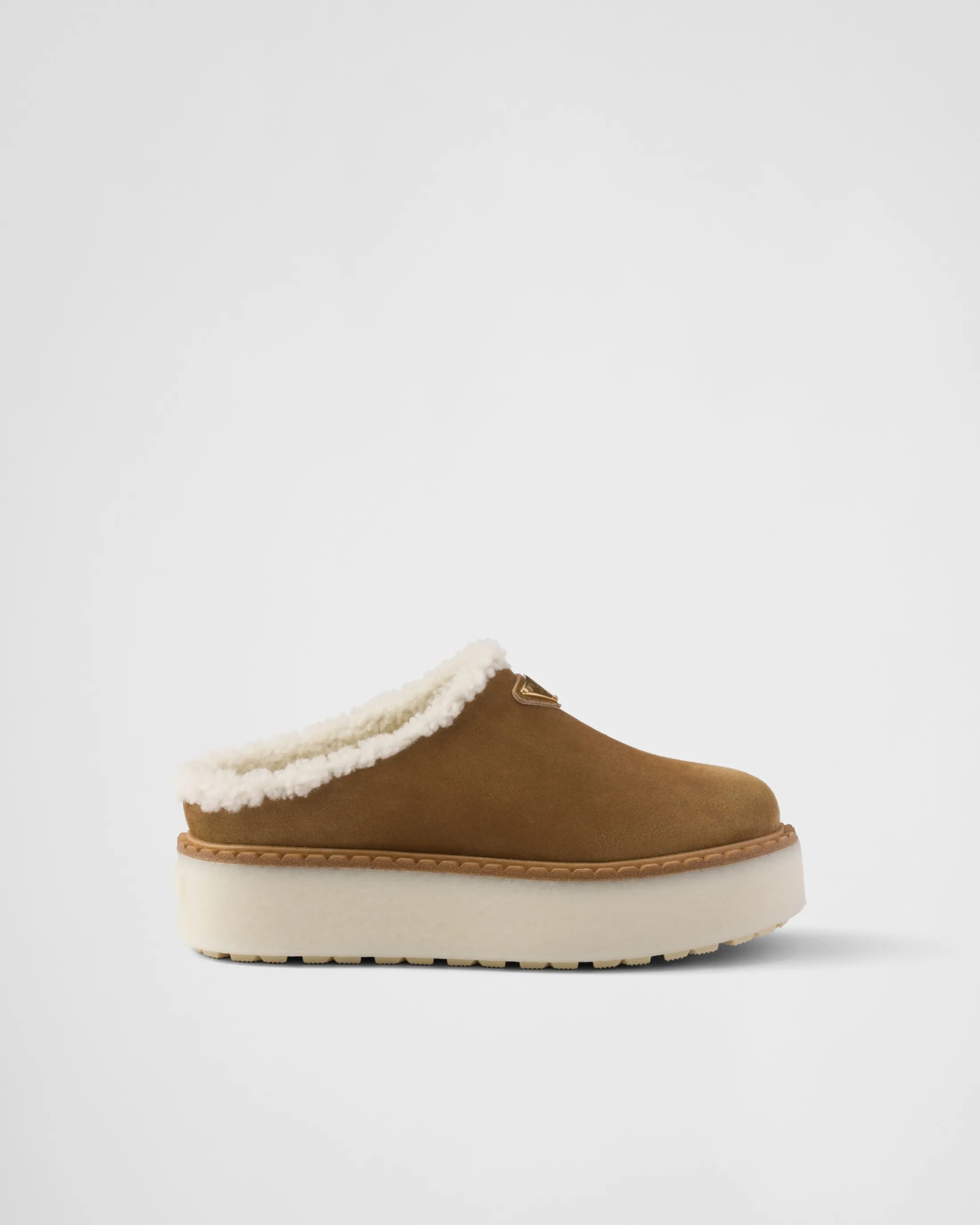 Prada Suede mules Cinnamon Fashion