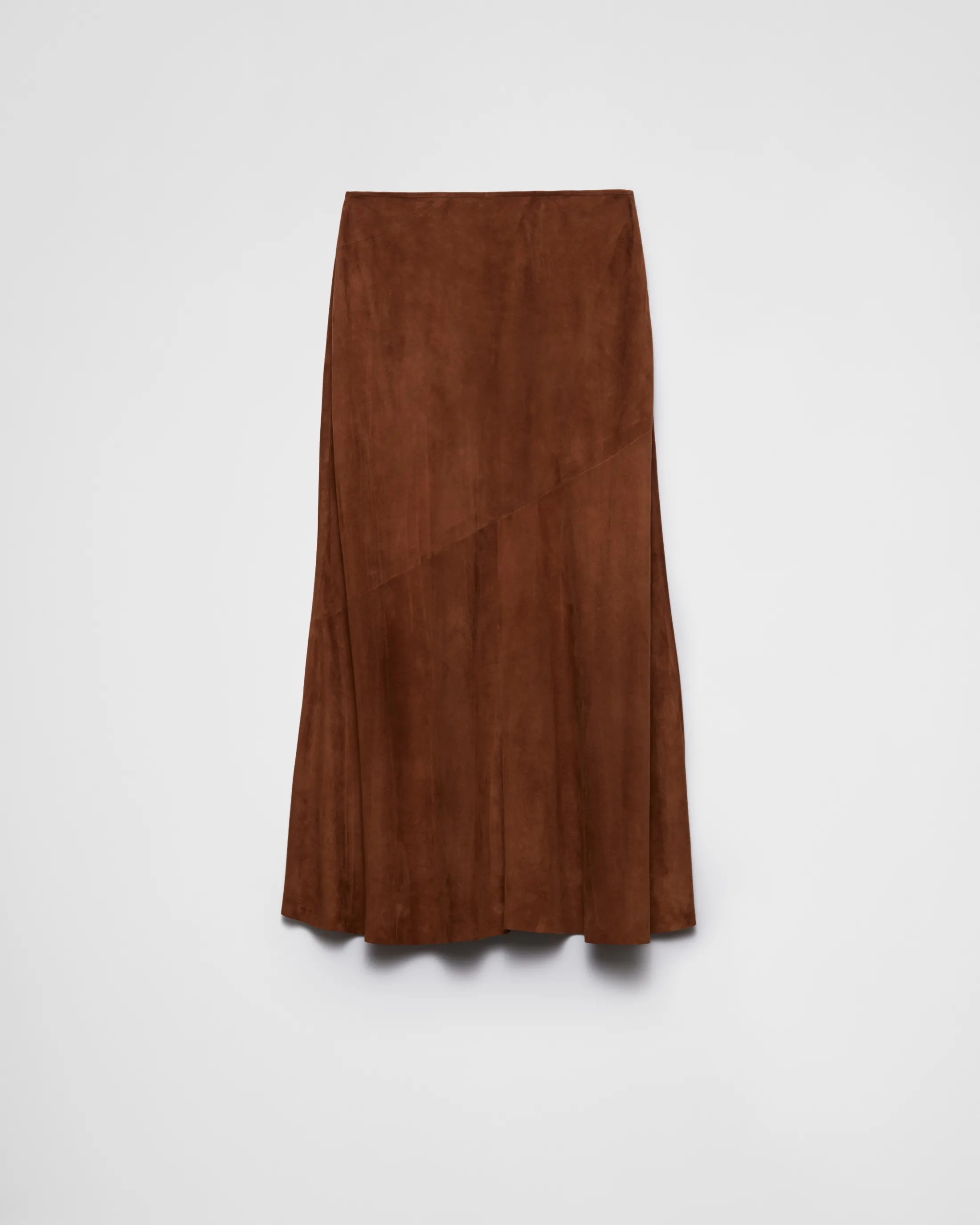 Prada Suede skirt Palisander Clearance