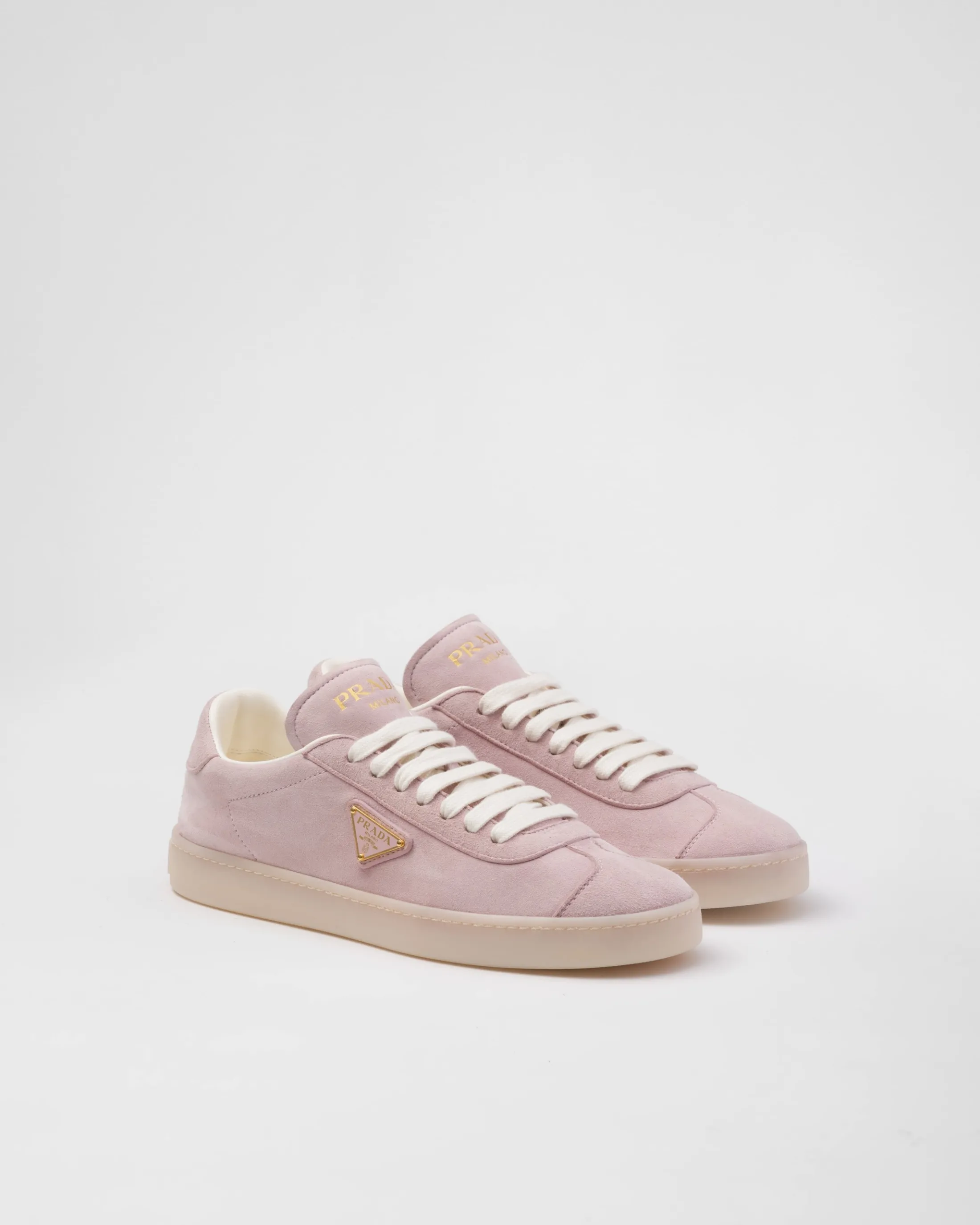 Prada Suede sneakers Alabasterpink Discount