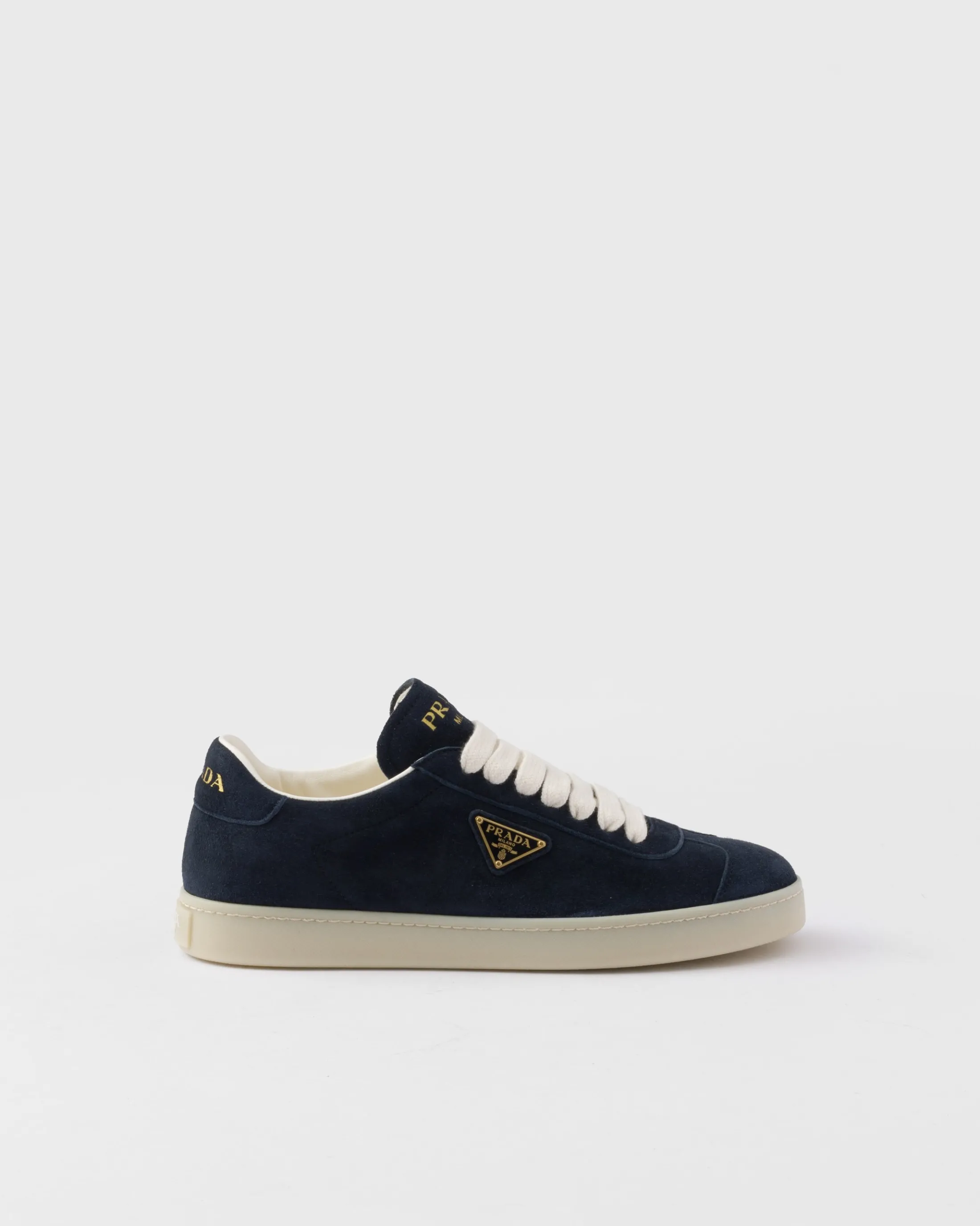 Prada Suede sneakers Navy Best Sale