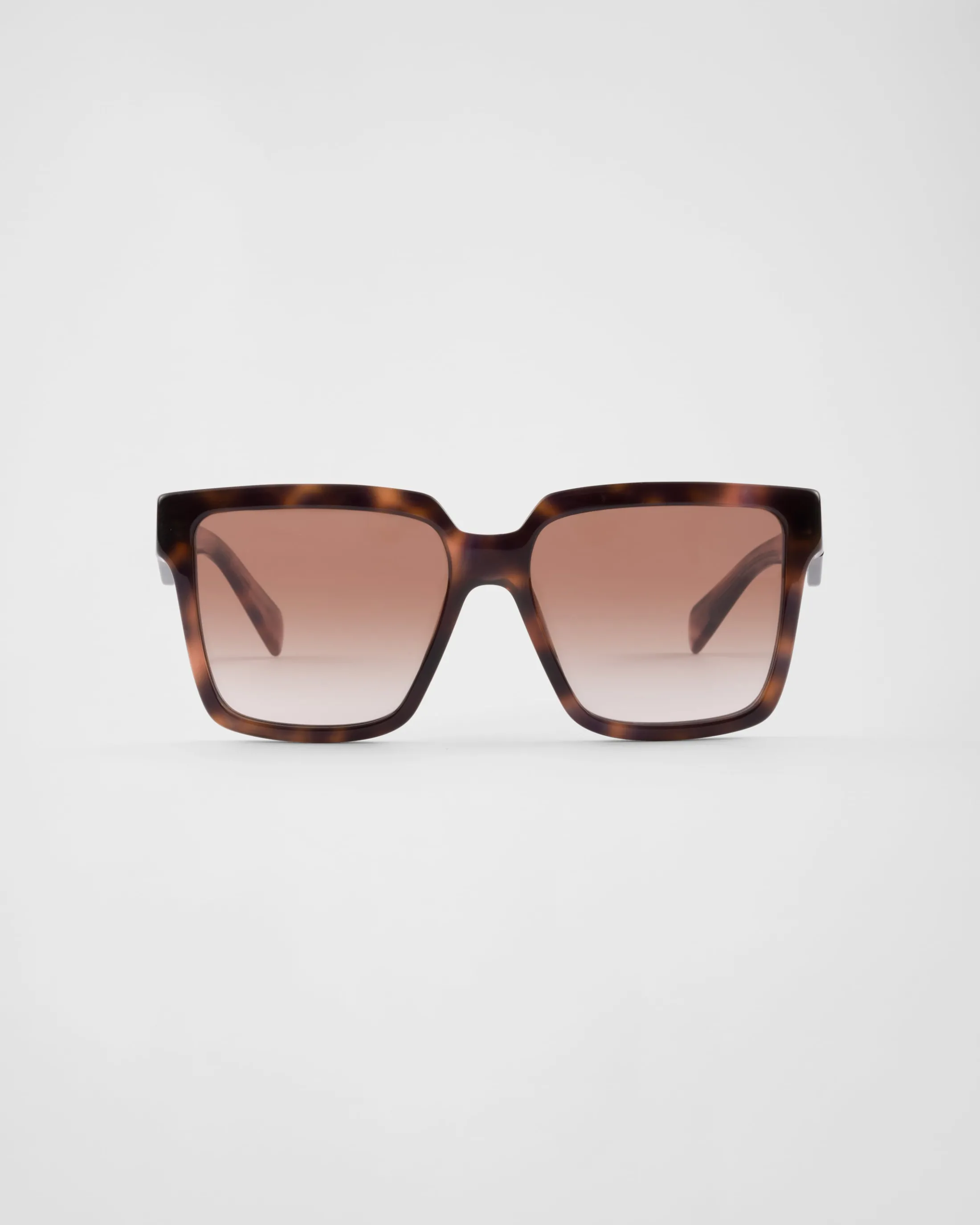 Prada Sunglasses with logo Opaquegradientdarkbrownlenses Clearance