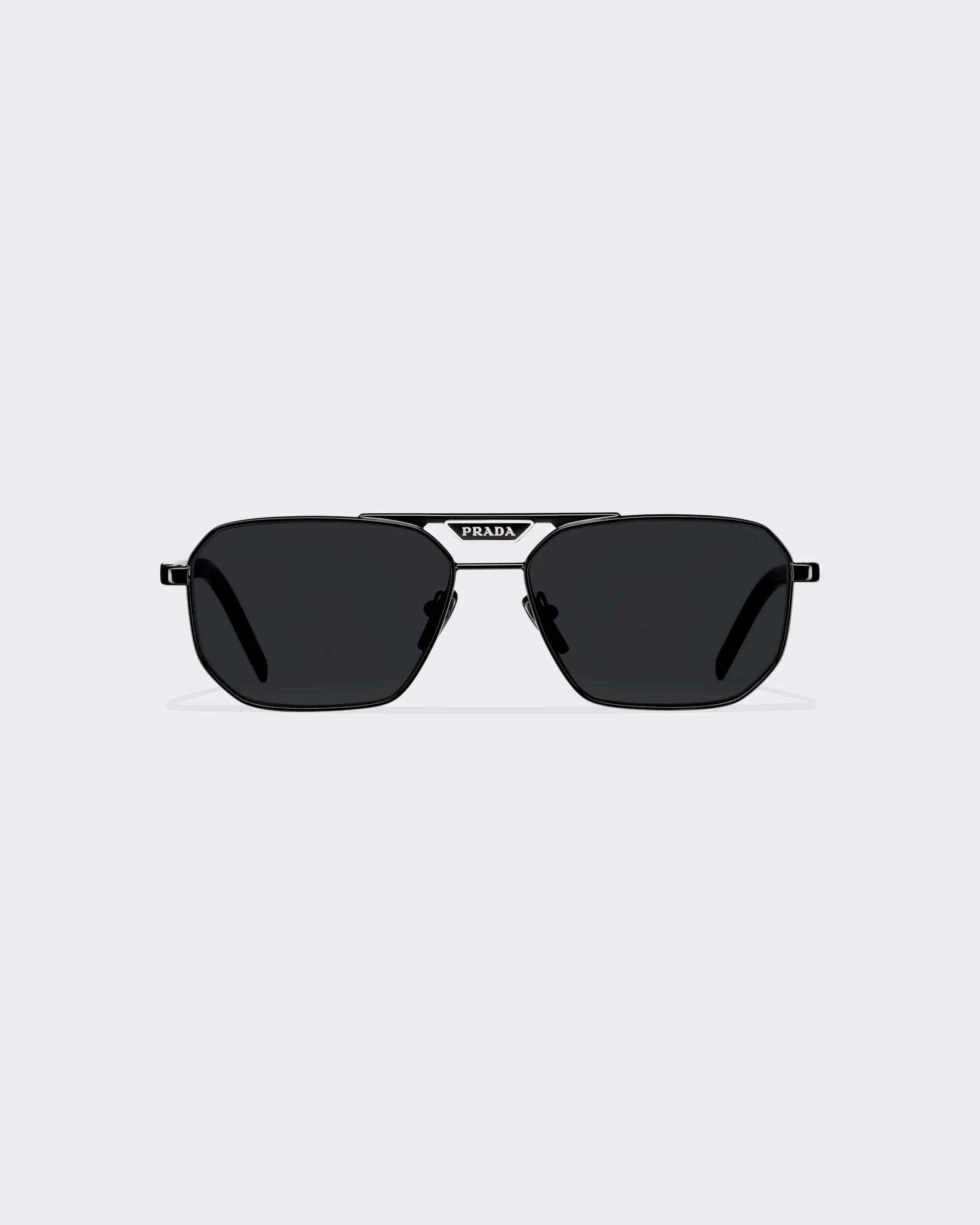 Prada Sunglasses with logo Slategraylenses Hot