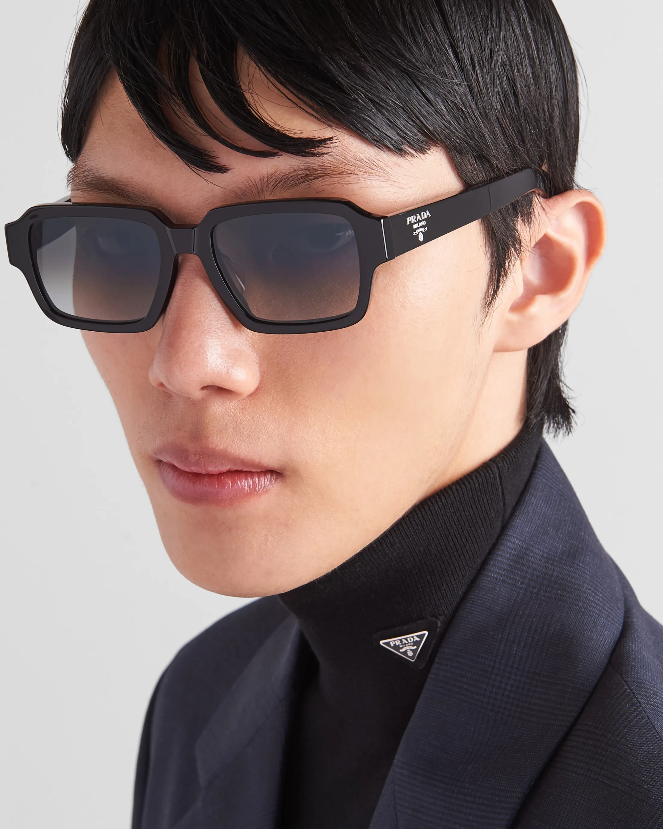 Prada Sunglasses with logo Graphitegradientlenses Fashion