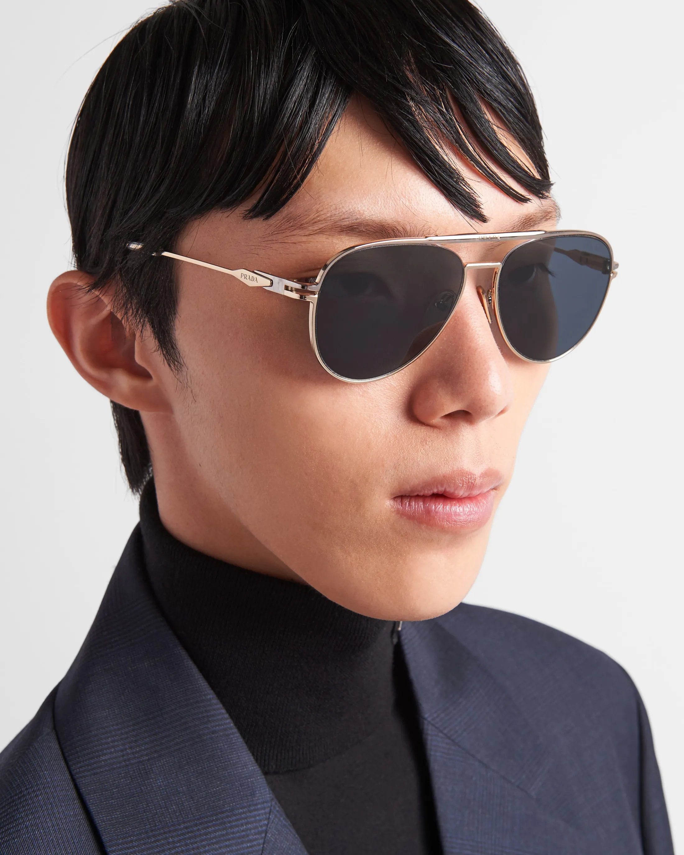 Prada Sunglasses with logo Graphitelenses Best