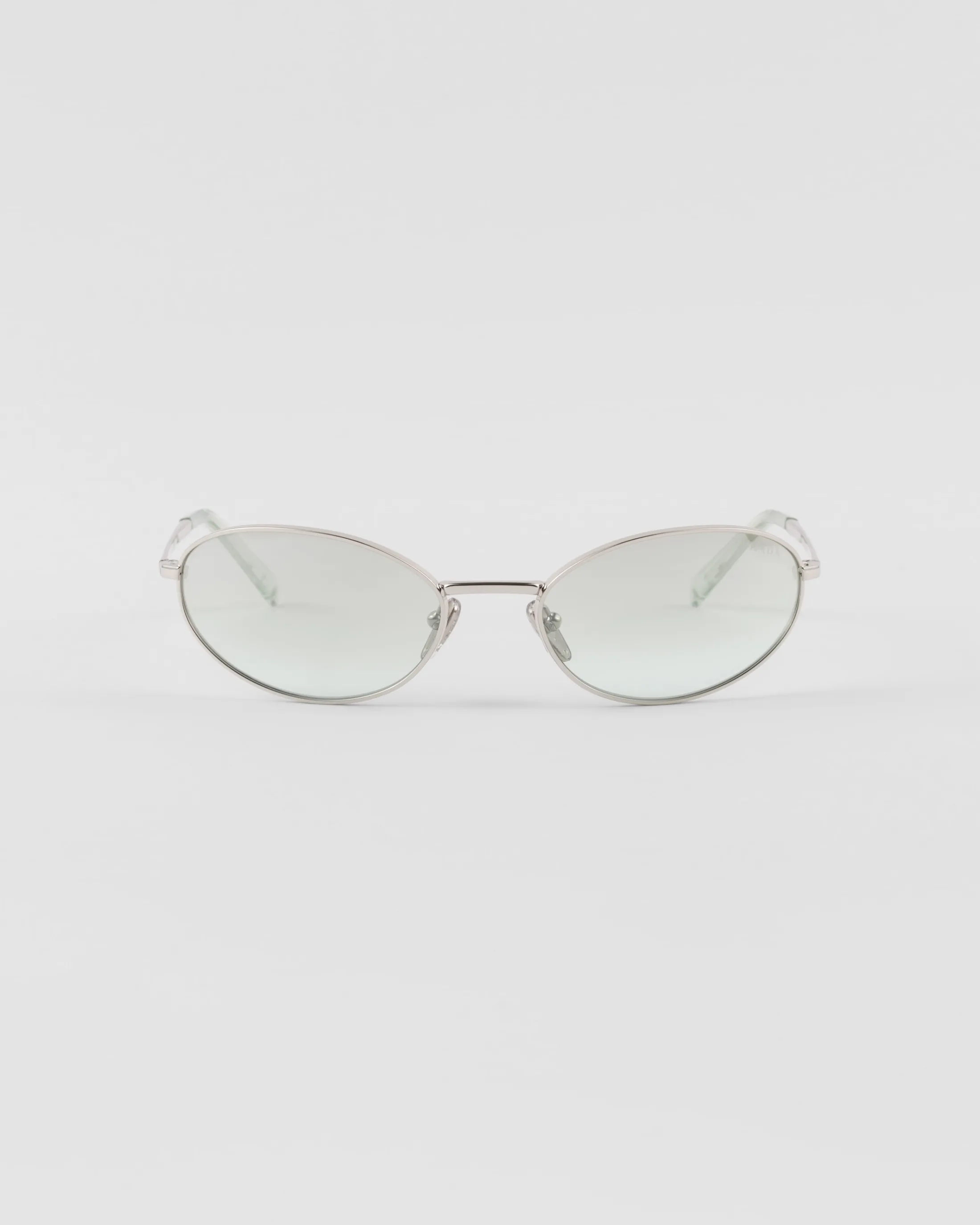 Prada Sunglasses with the logo Chlorophyllgreenlenses Shop