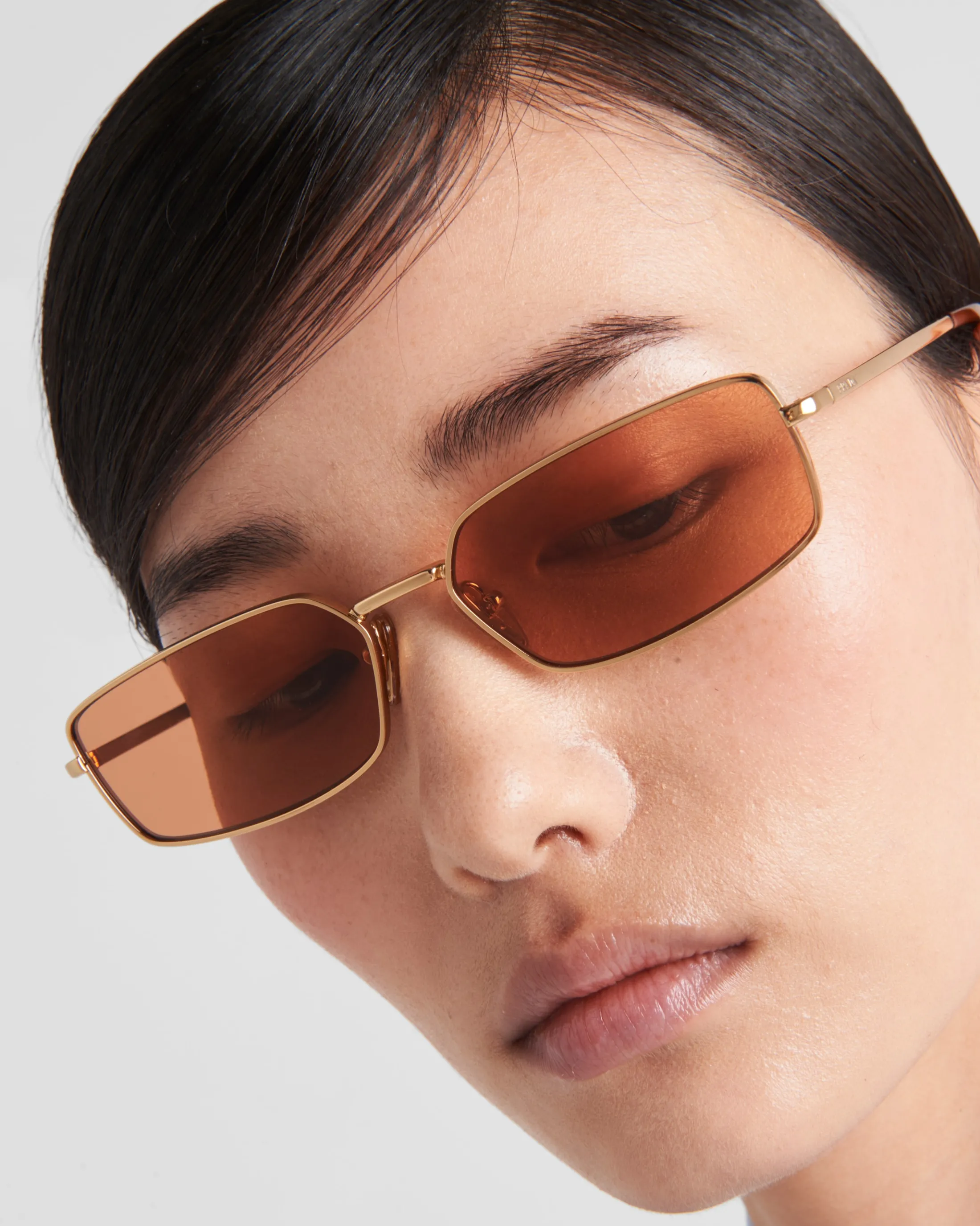 Prada Sunglasses with the logo Terracottalenses Flash Sale