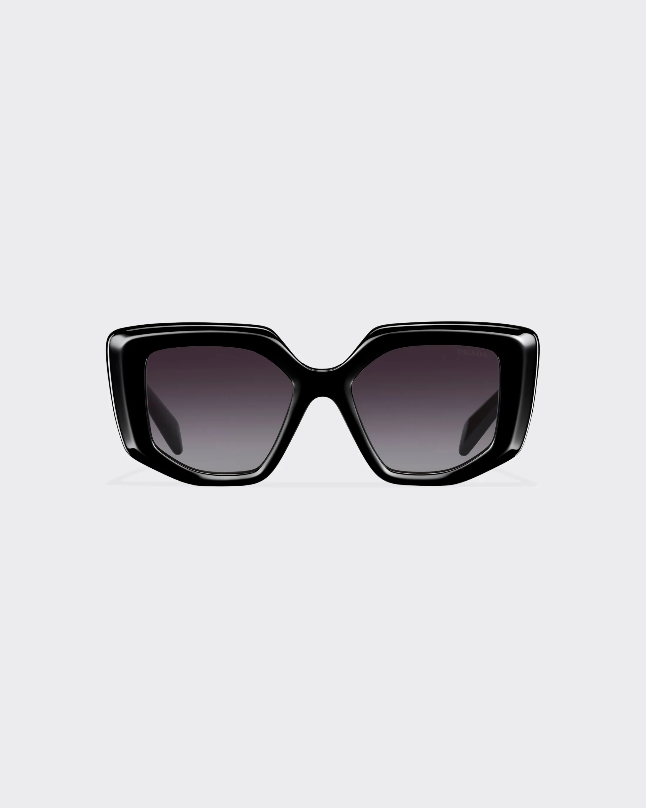 Prada Sunglasses with triangle logo Gradientgrafitelenses Shop