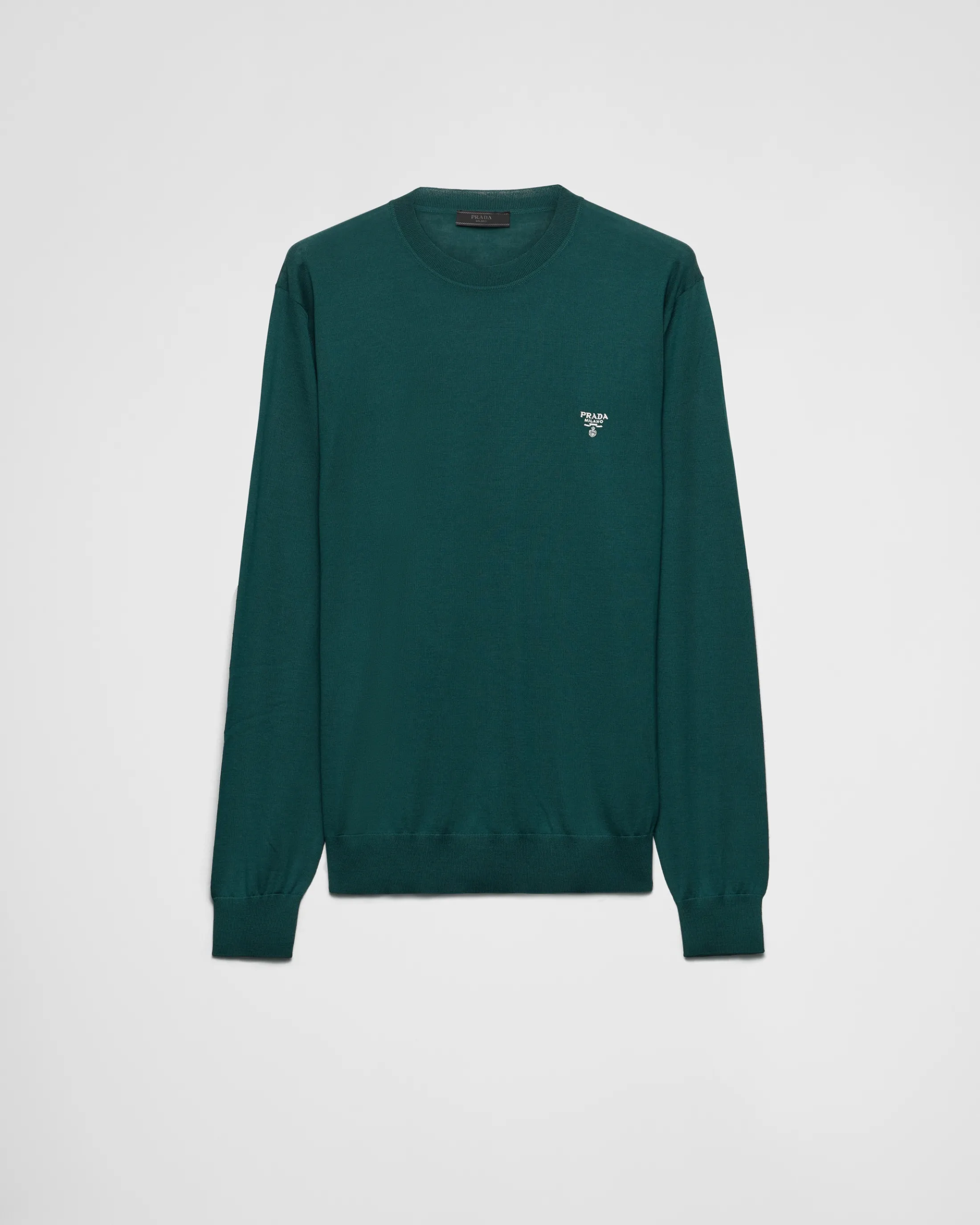 Prada Superfine wool crew-neck sweater Bottle Best