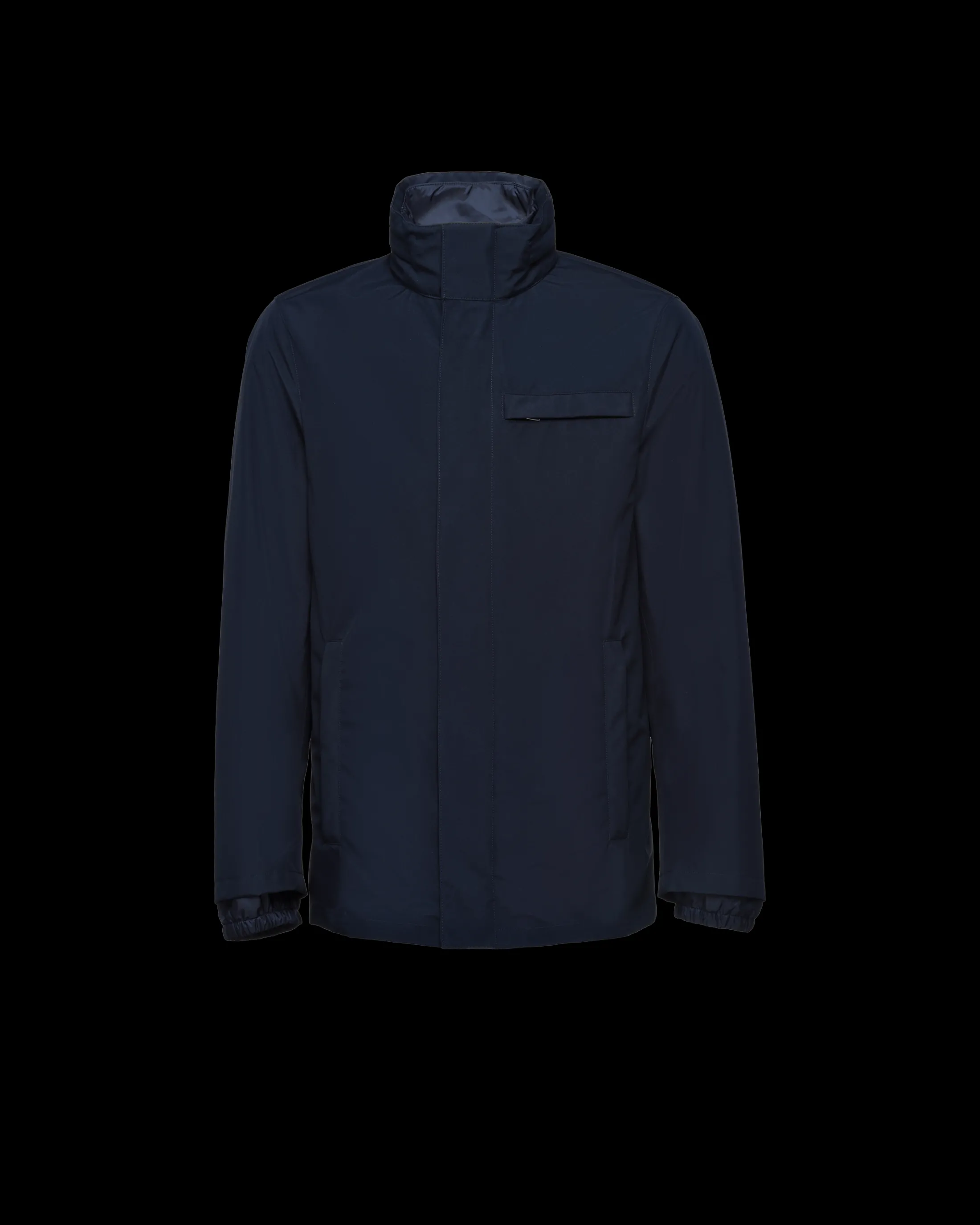 Prada Technical fabric blouson jacket Navy Cheap