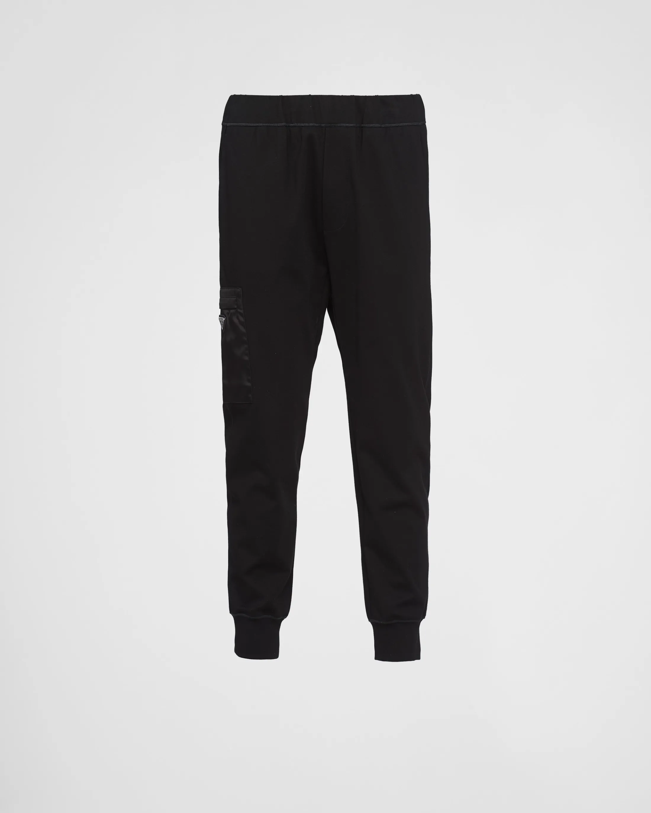 Prada Technical fleece pants Black/black Hot