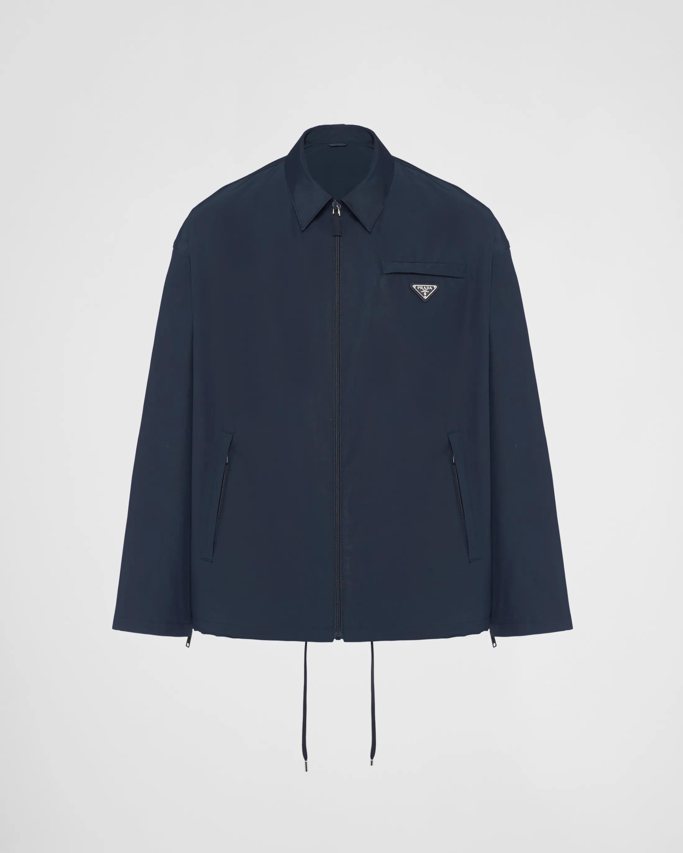 Prada Technical-poplin jacket Blue Sale