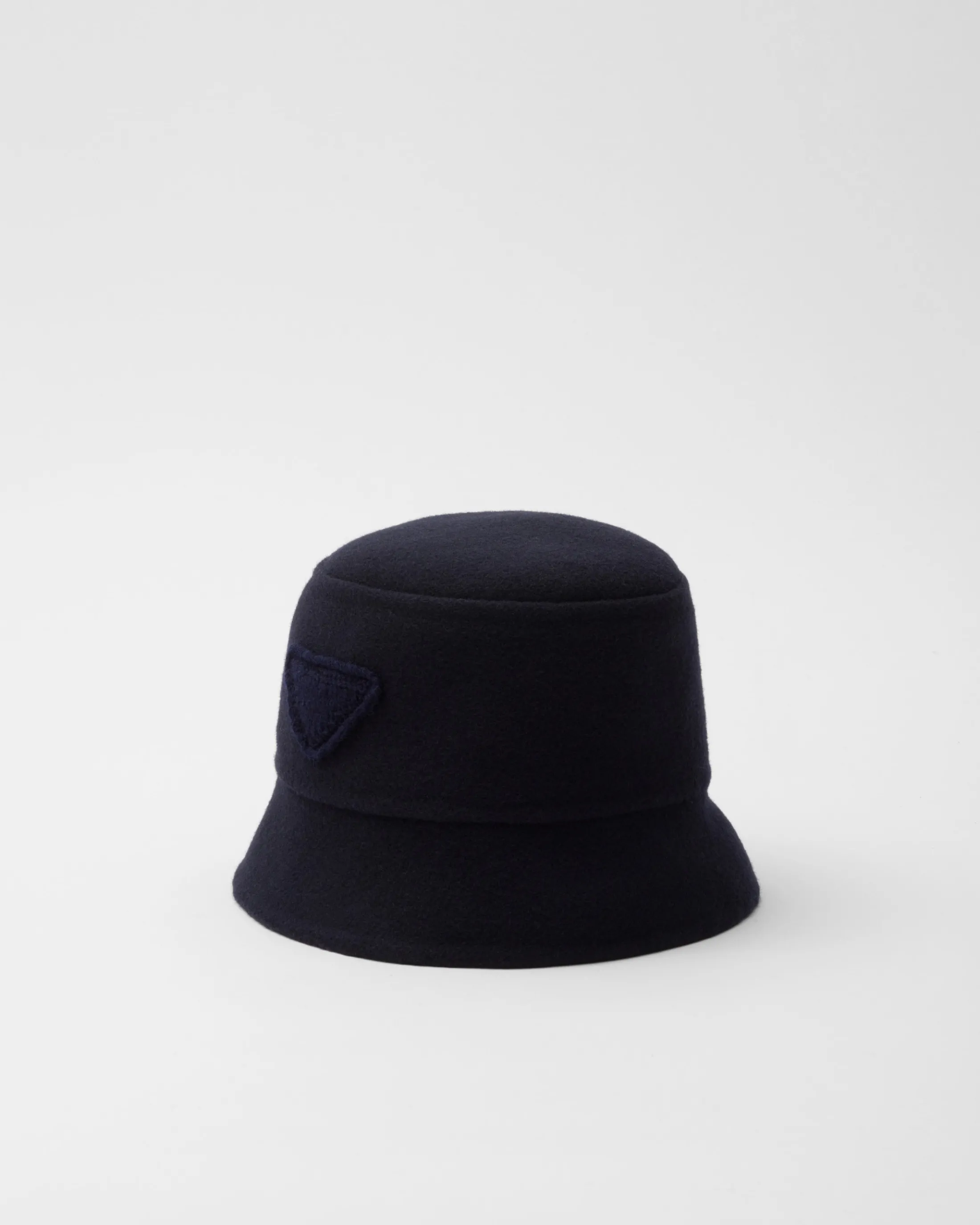 Prada Velour cloth bucket hat Navy Cheap