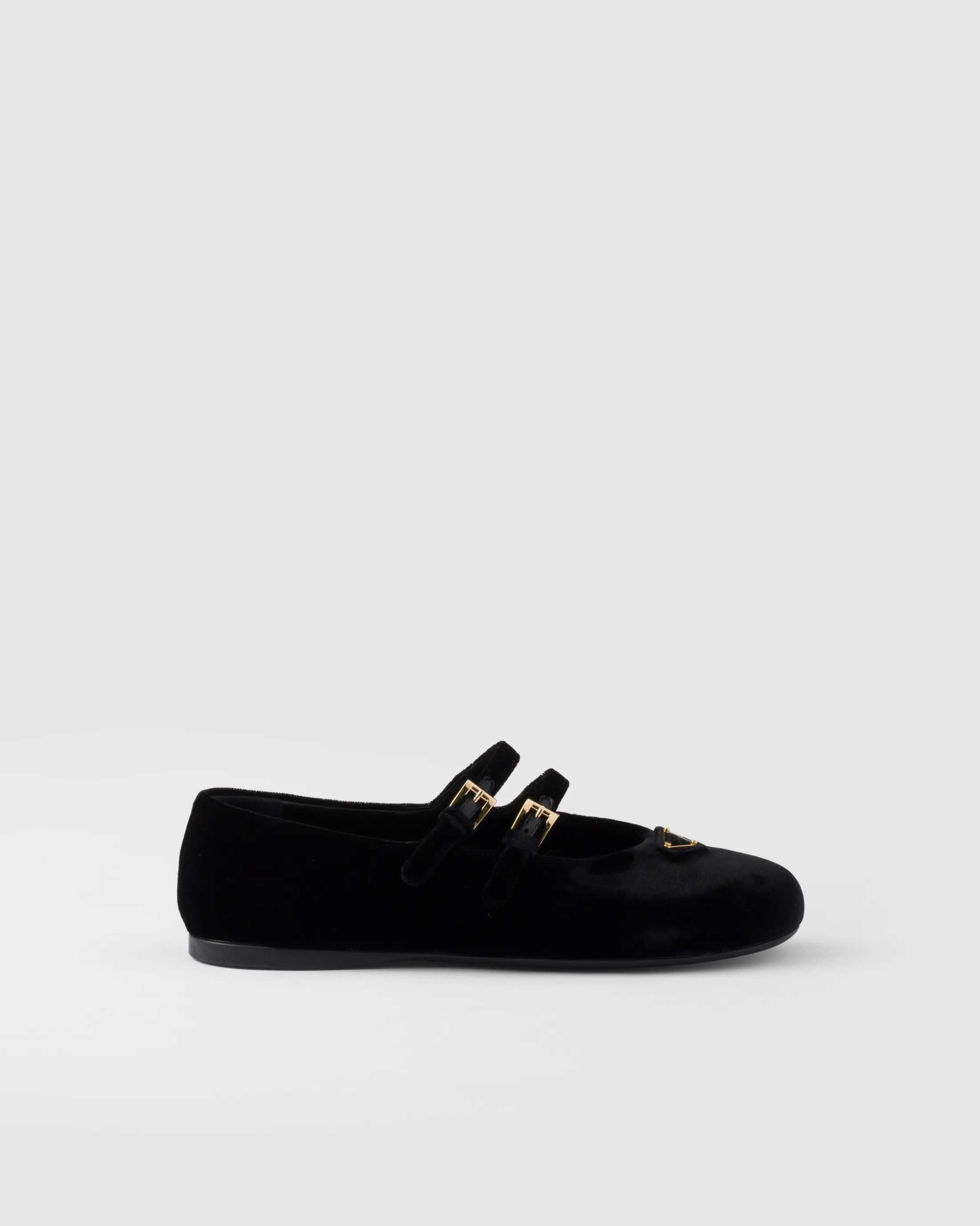 Prada Velvet ballerinas Black Best