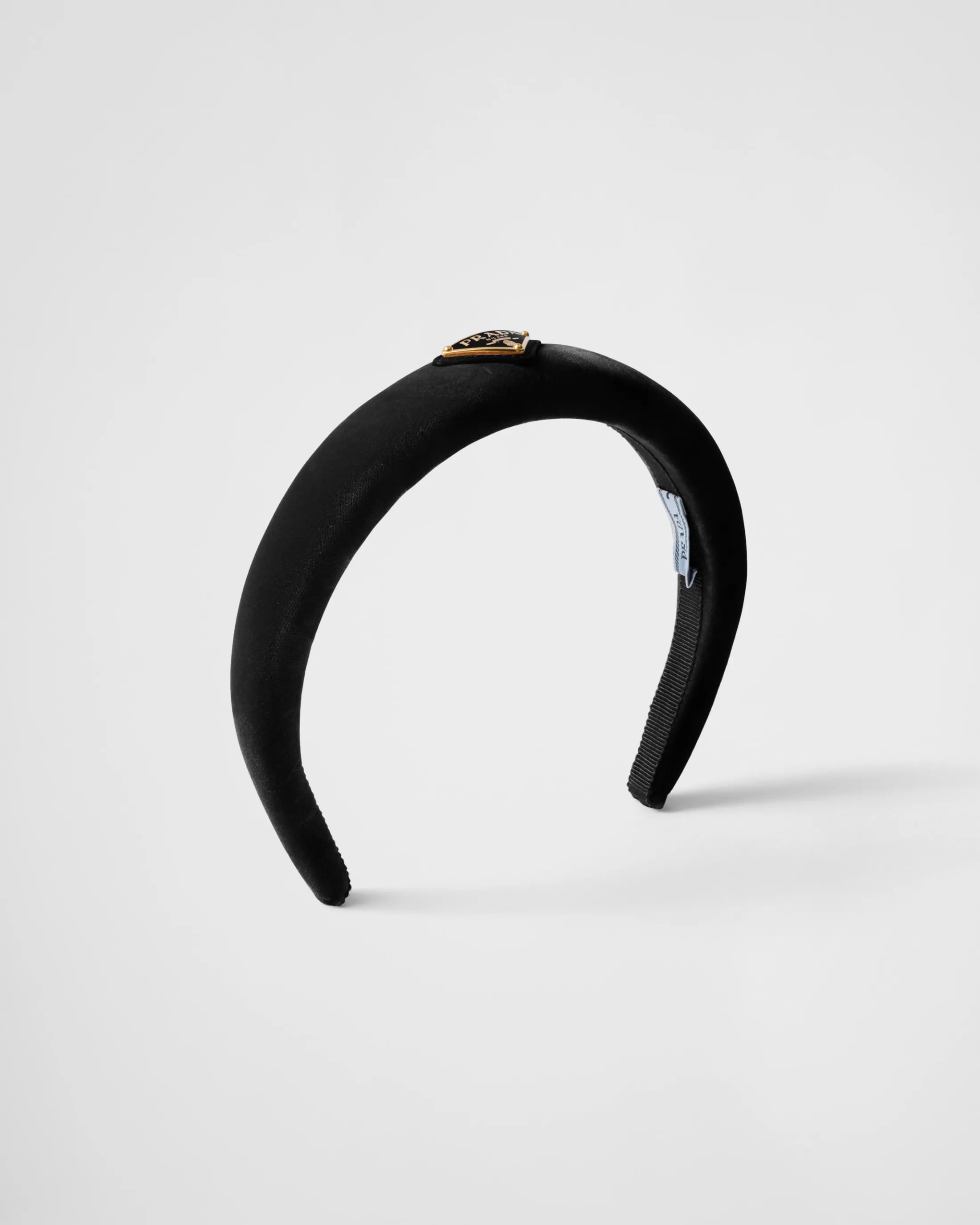 Prada Velvet headband Black Flash Sale