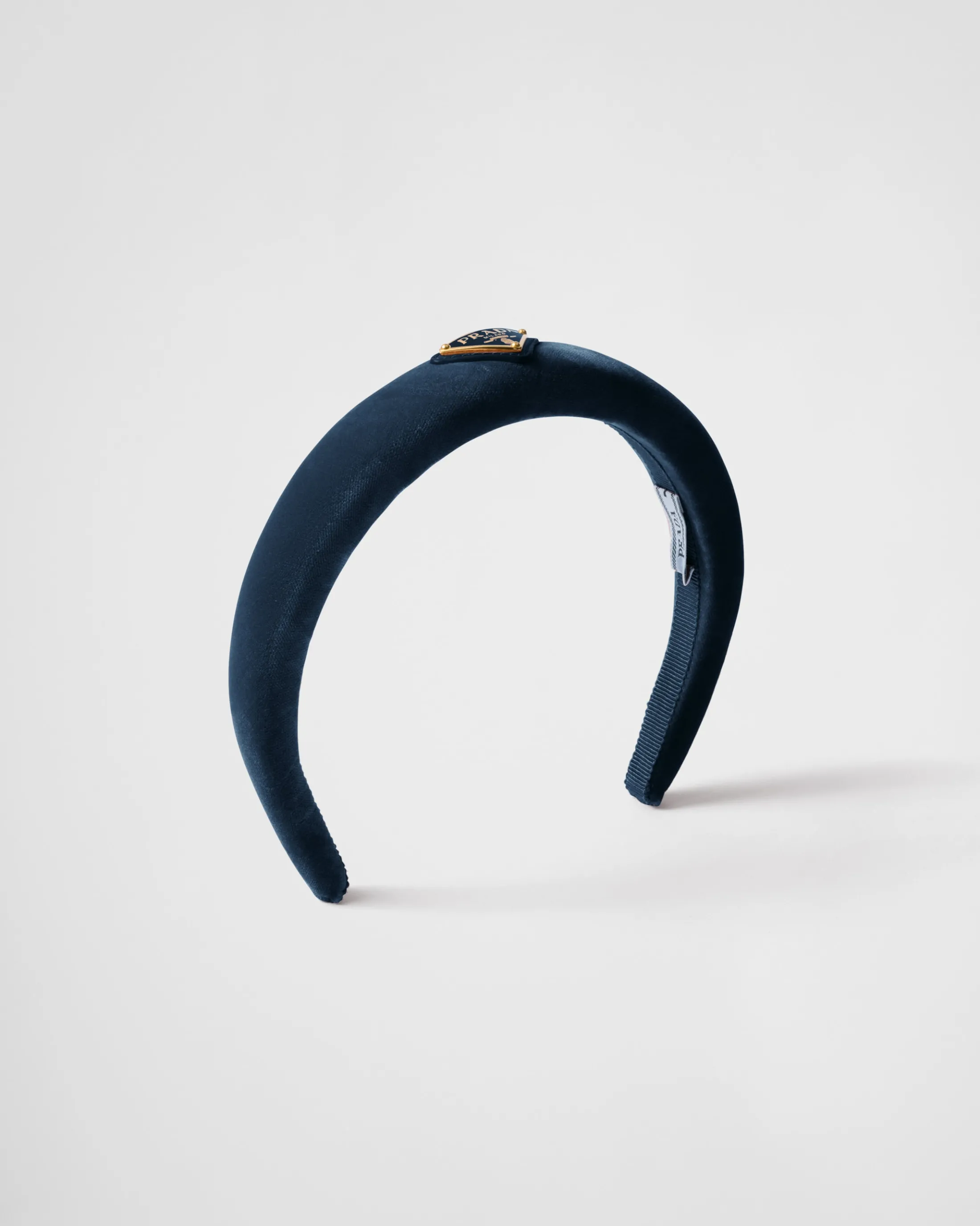 Prada Velvet headband Darkteal Online