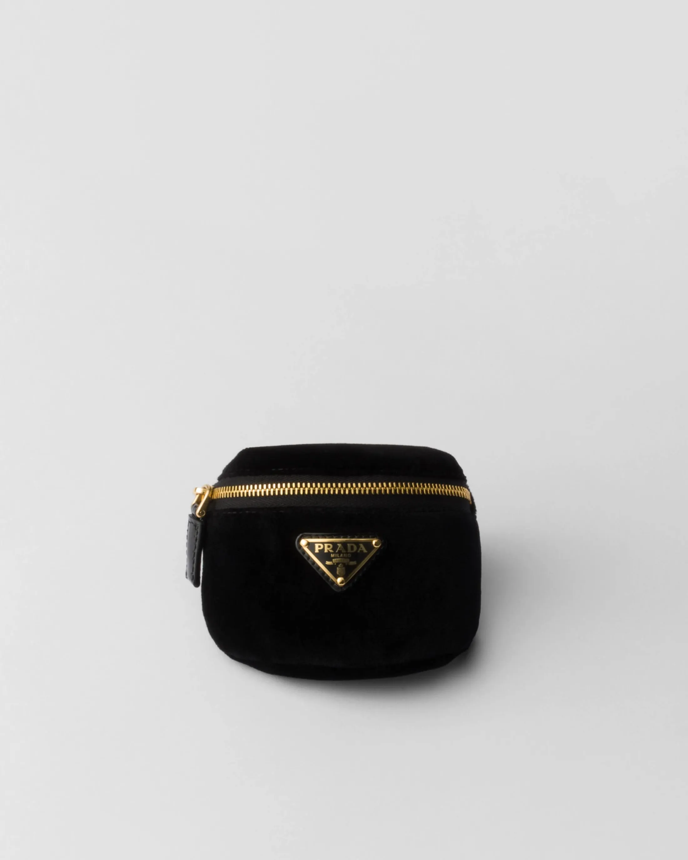 Prada Velvet mini-pouch Black Hot