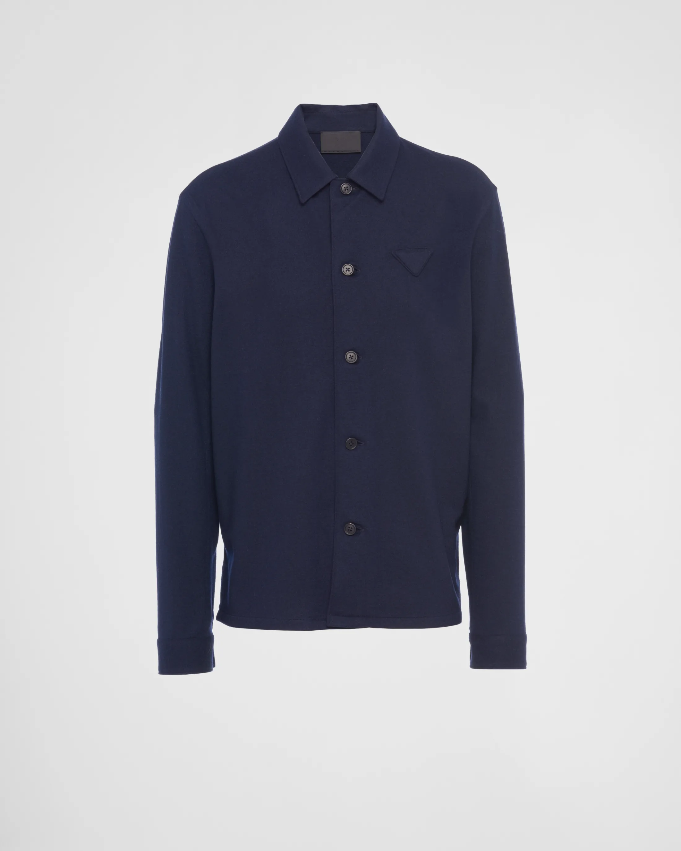 Prada Wool and cashmere shirt Blue Hot