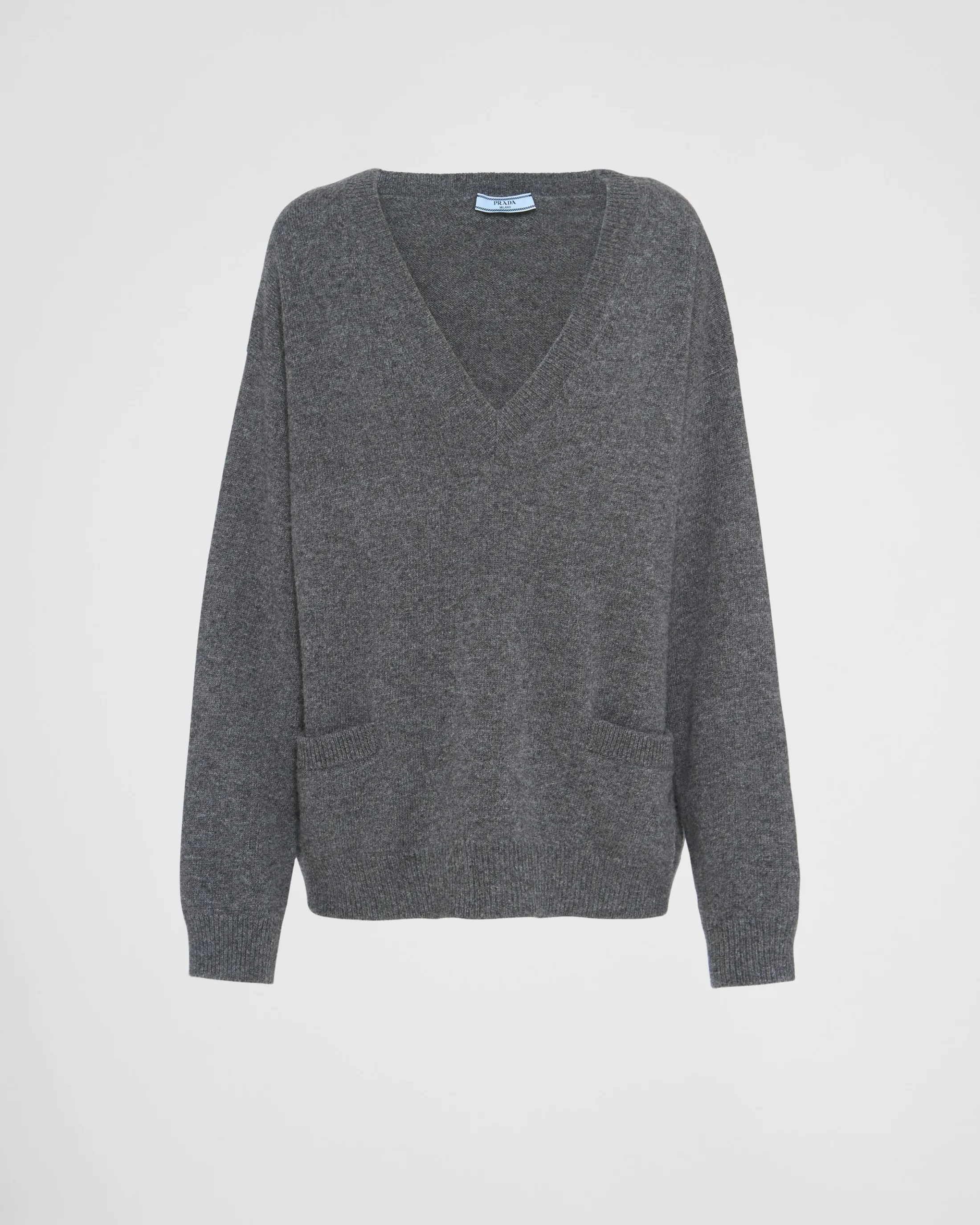 Prada Wool and cashmere sweater Slategray Clearance