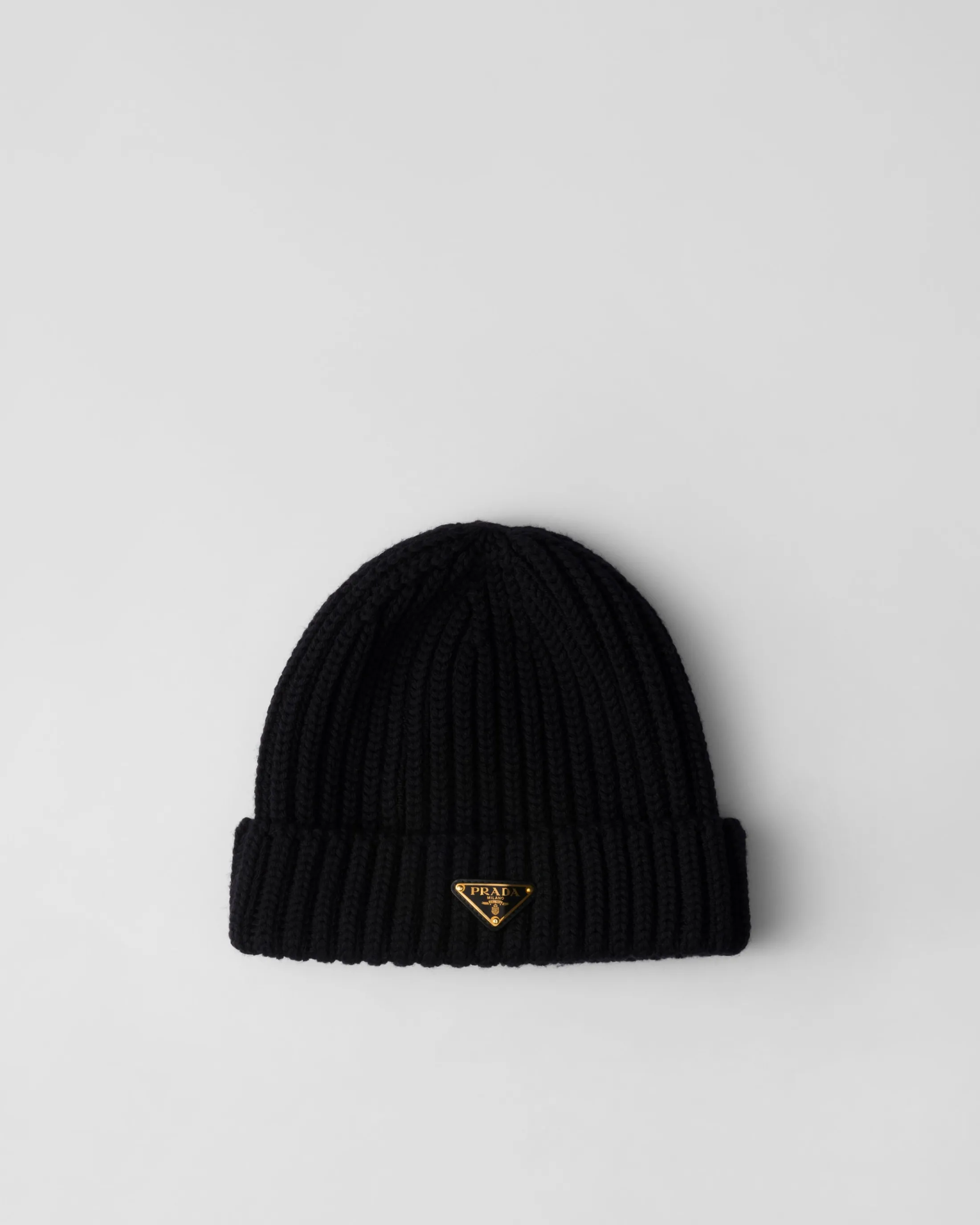 Prada Wool beanie Black Outlet