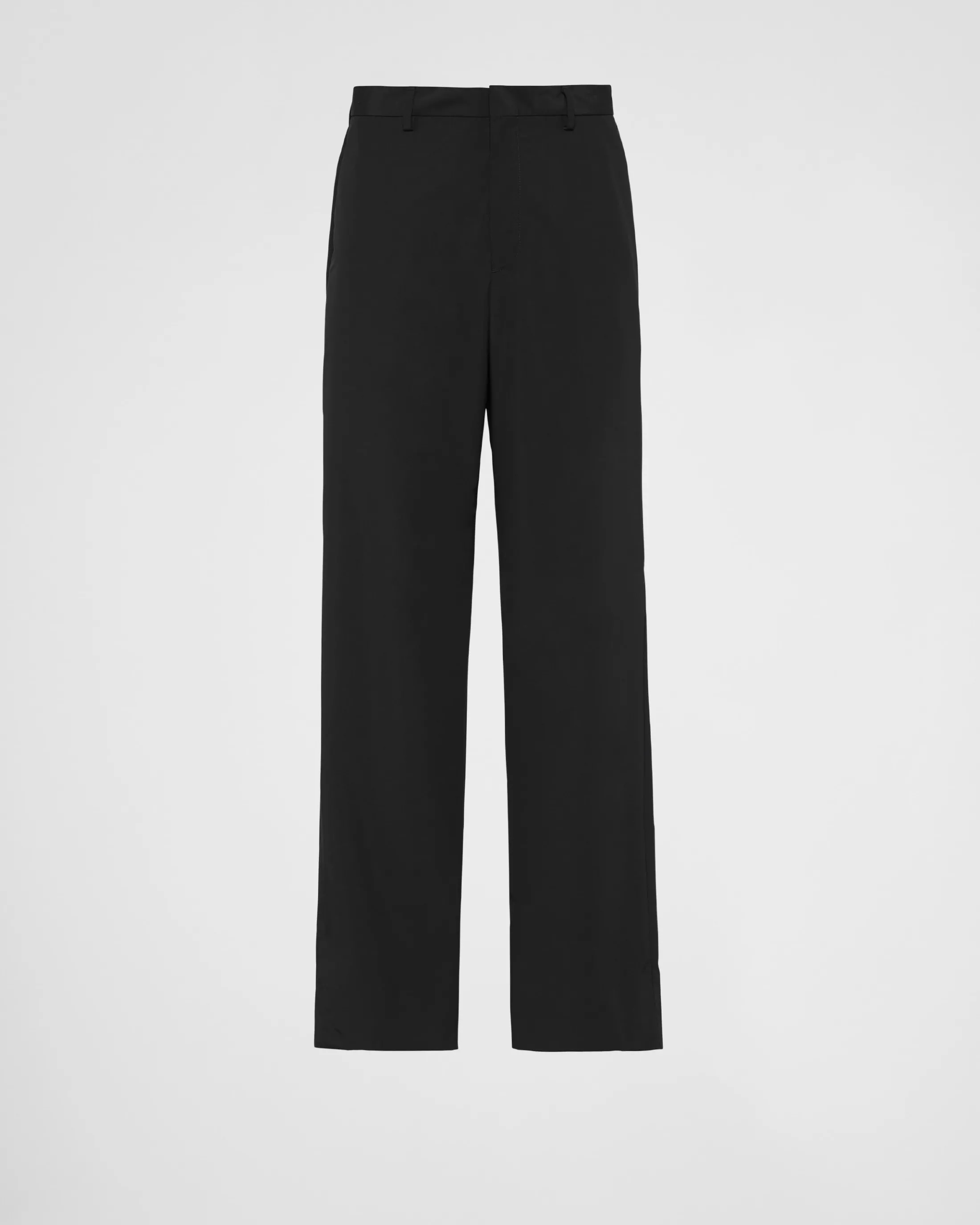 Prada Wool blend pants Black Flash Sale