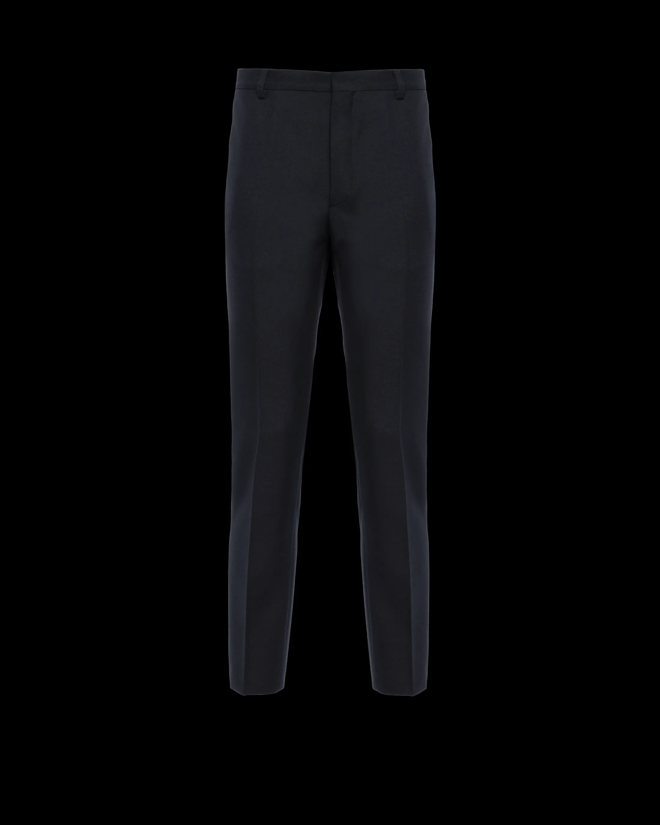 Prada Wool blend pants Navy Shop