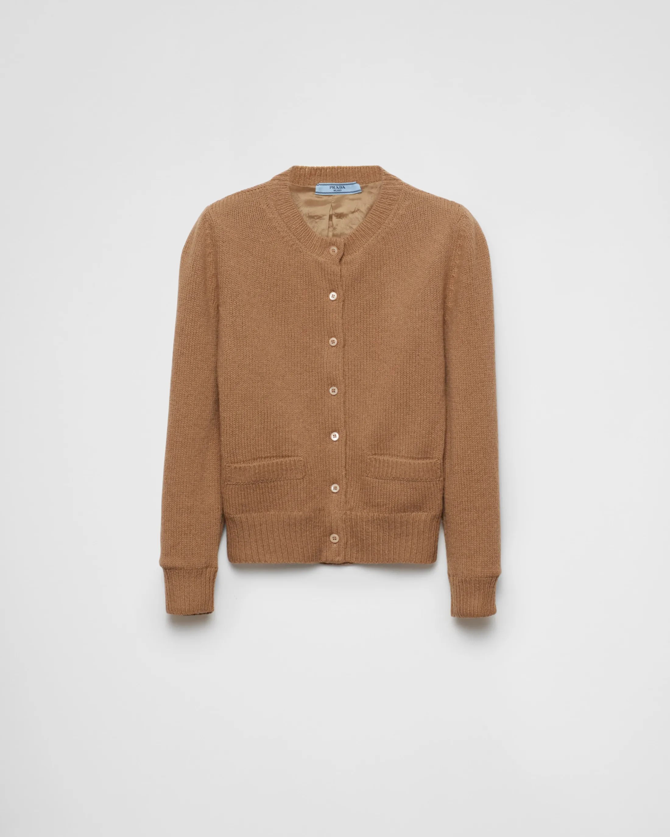 Prada Wool cardigan Camelbrown Best