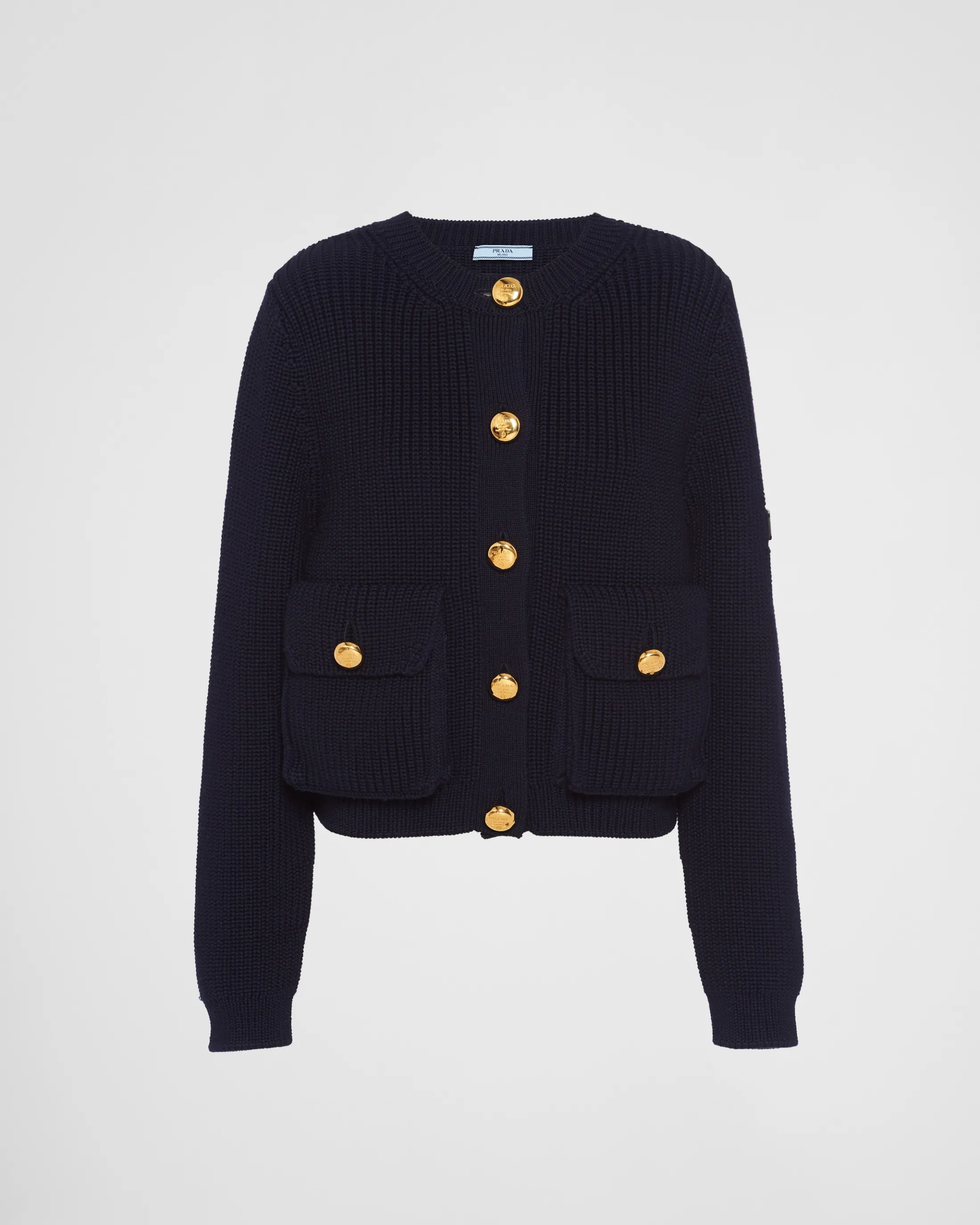 Prada Wool cardigan Navy Fashion