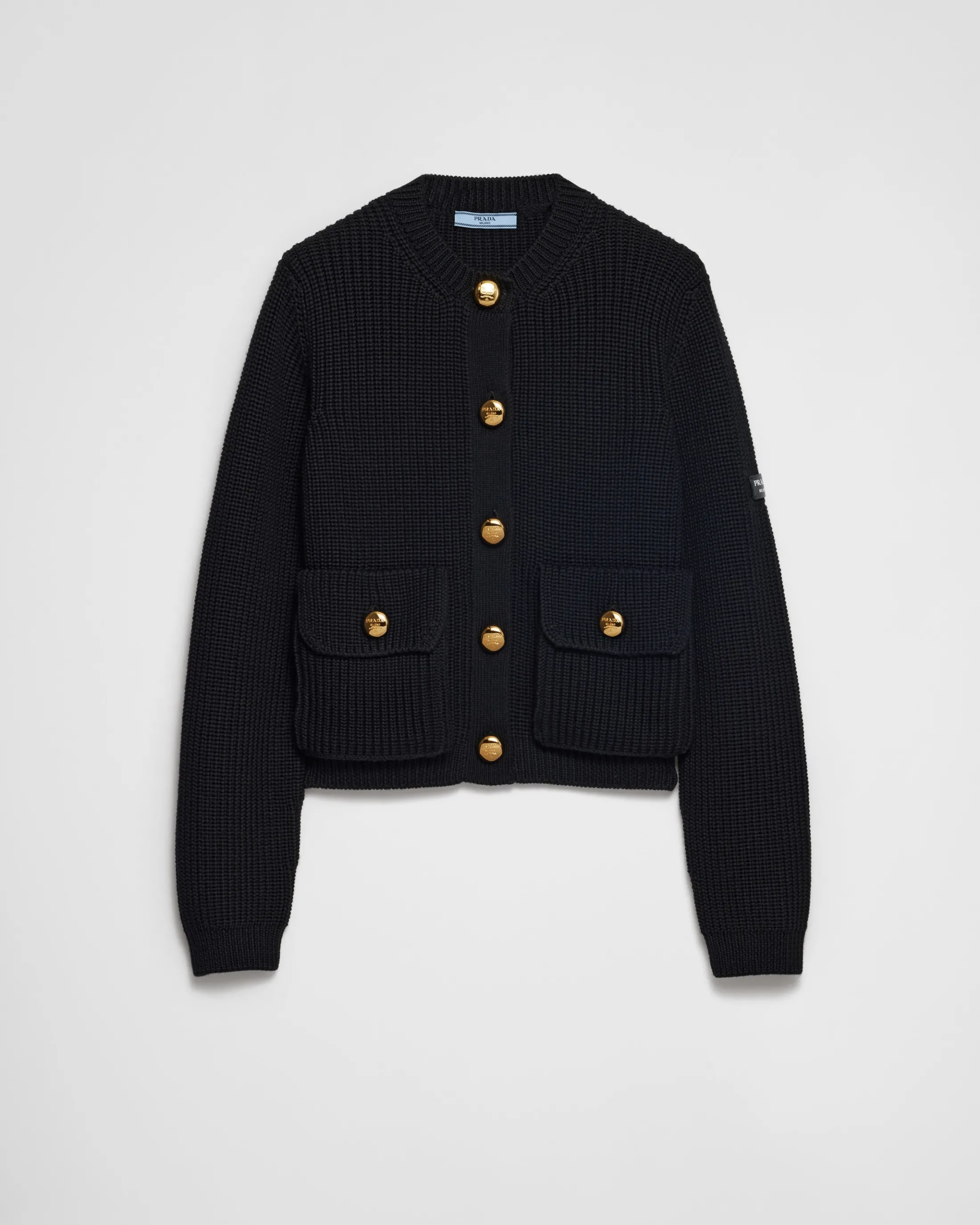 Prada Wool cardigan Black New