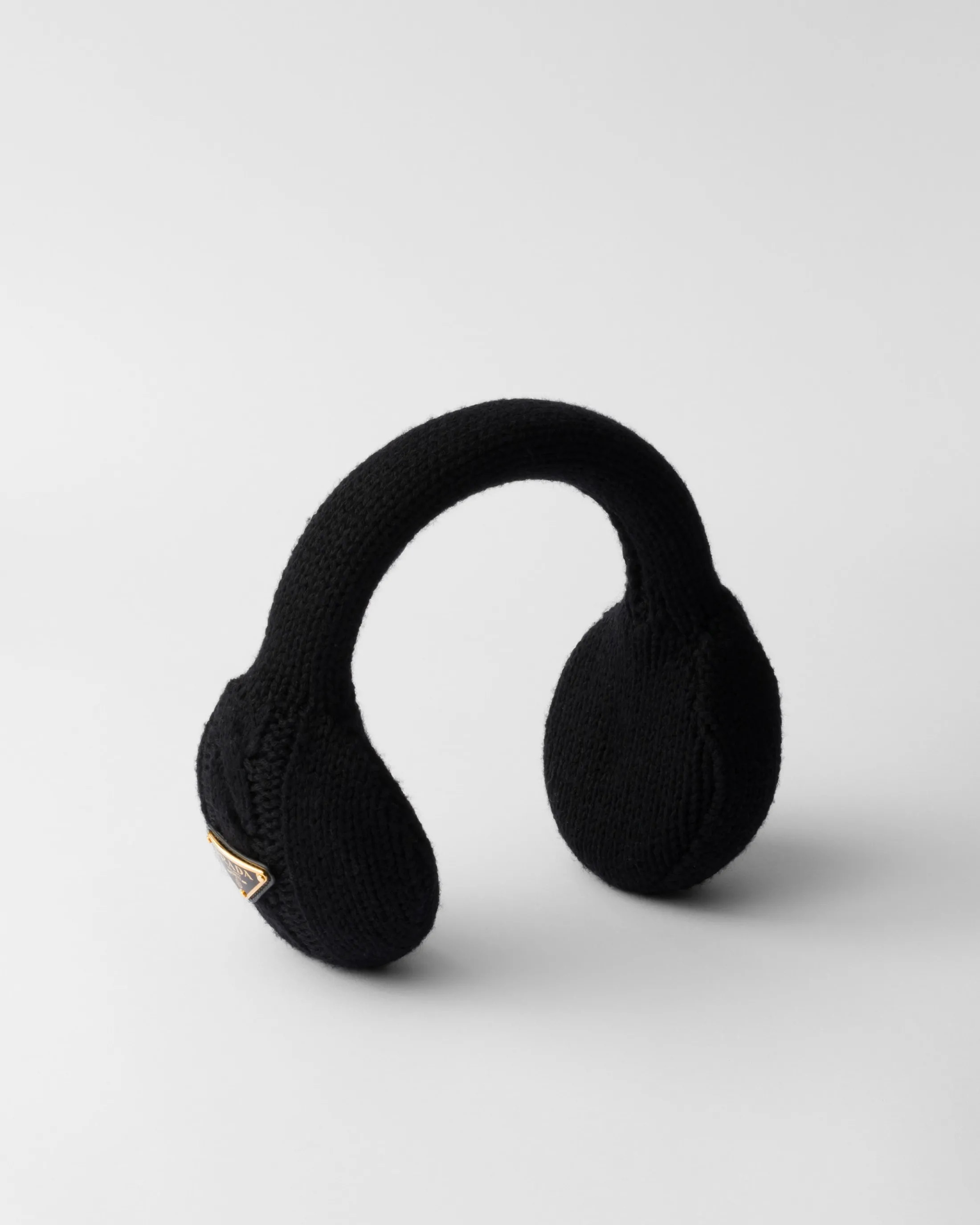 Prada Wool earmuffs Black Hot