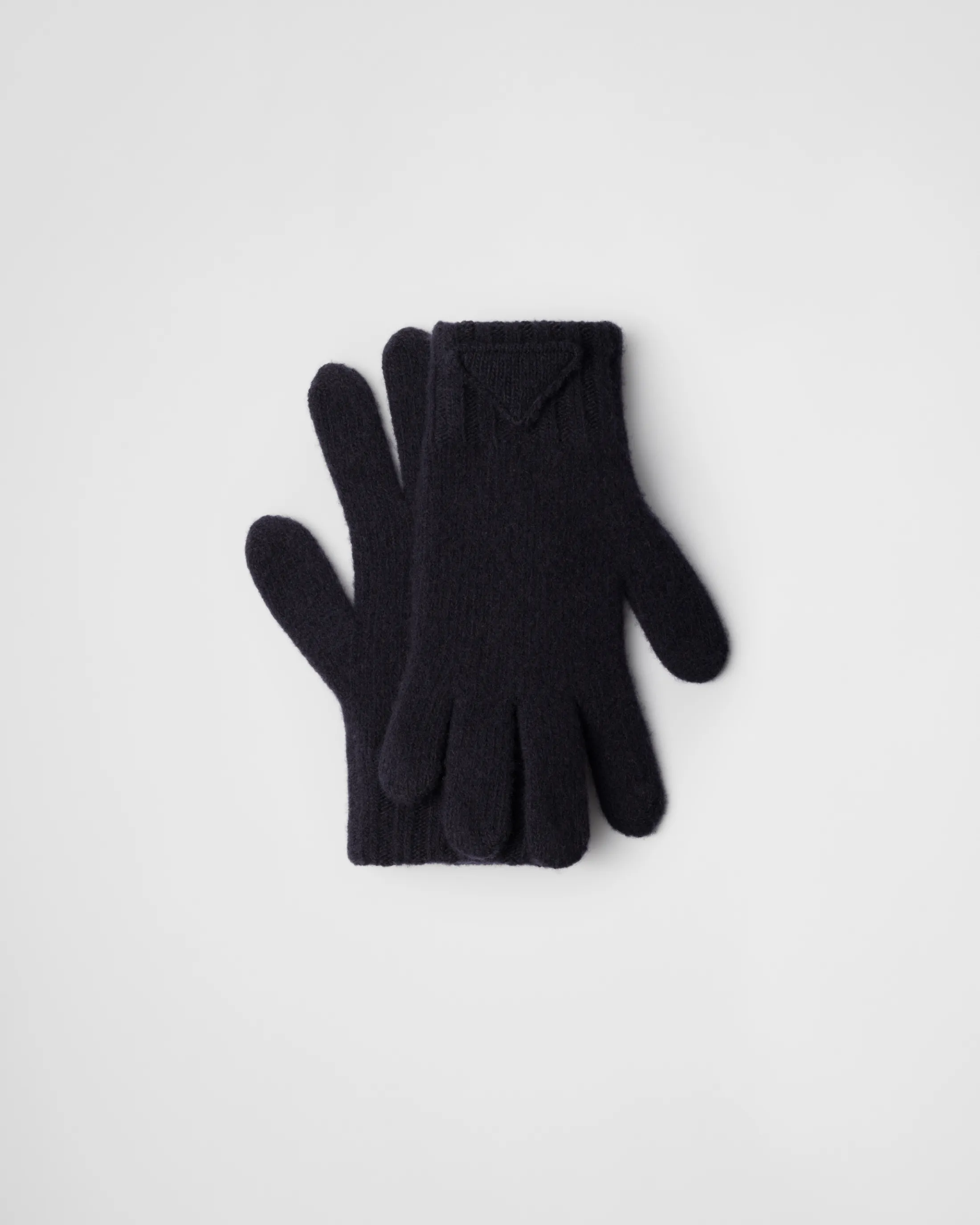 Prada Wool gloves Navy Best